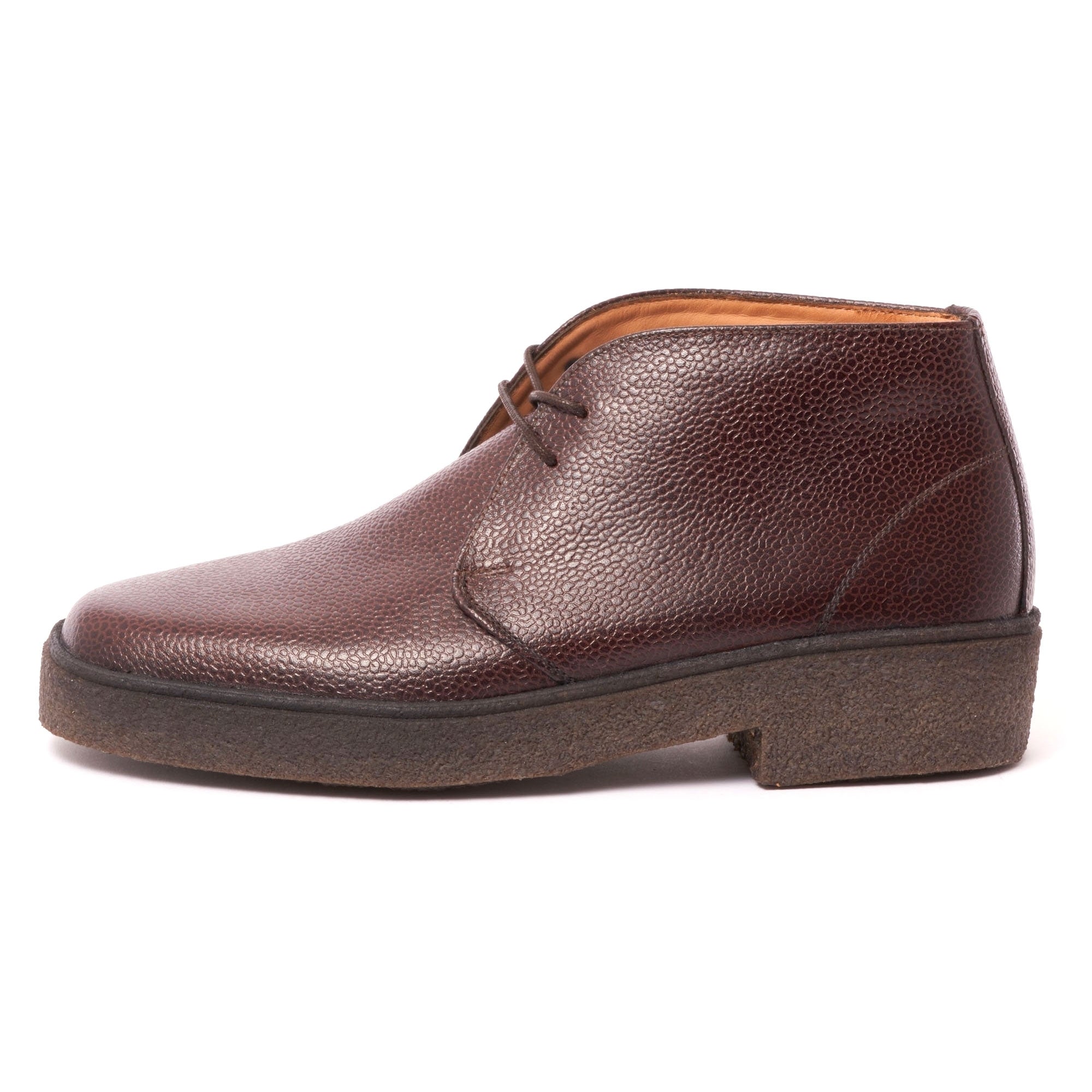 Sanders Luther Chukka Boot - Walnut Grain Leather
