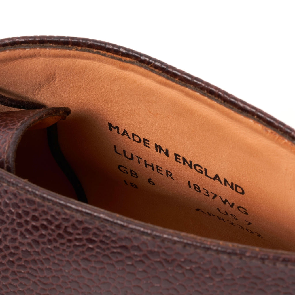 Sanders Luther Chukka Boot - Walnut Grain Leather