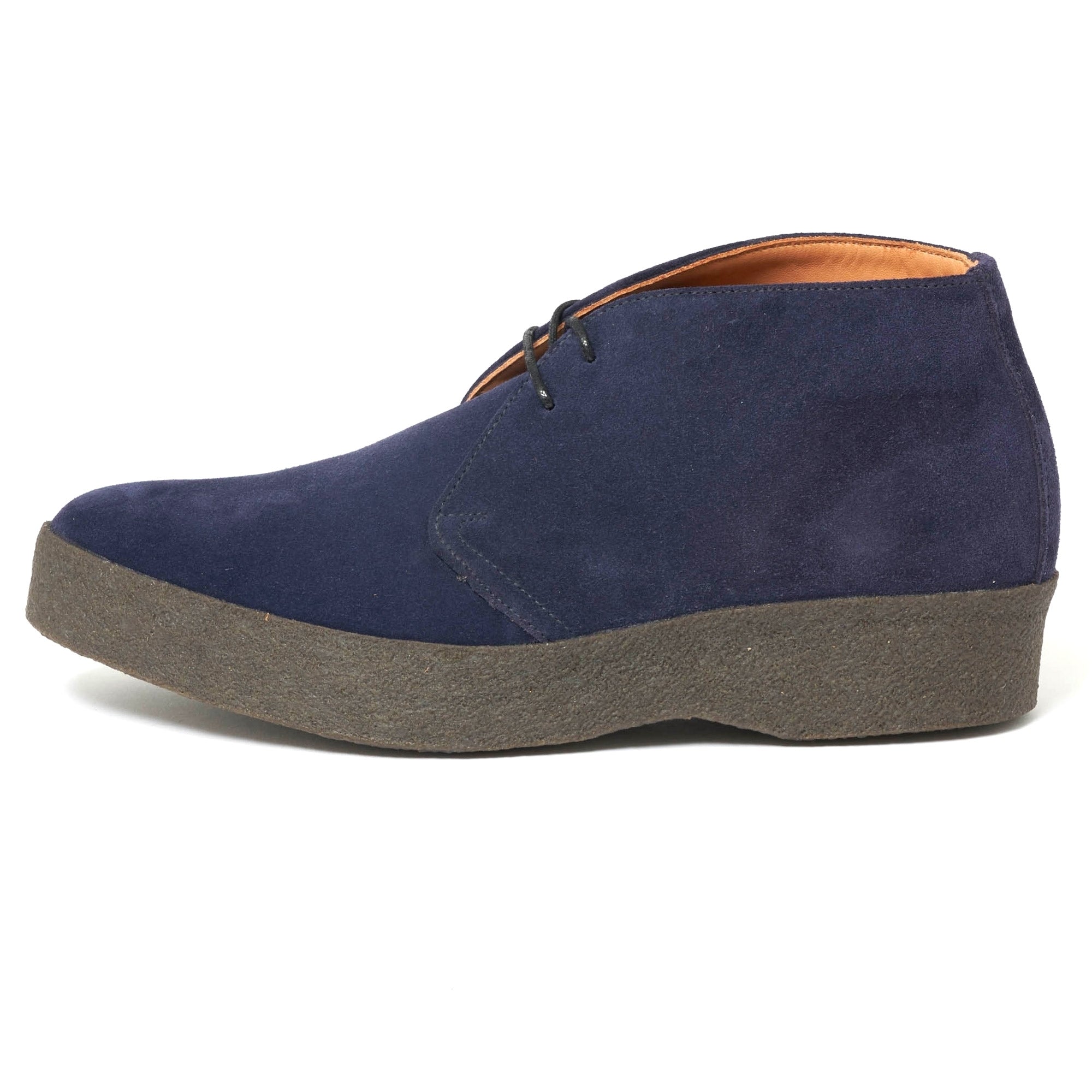 Sanders Hi Top Chukka Boot - Navy