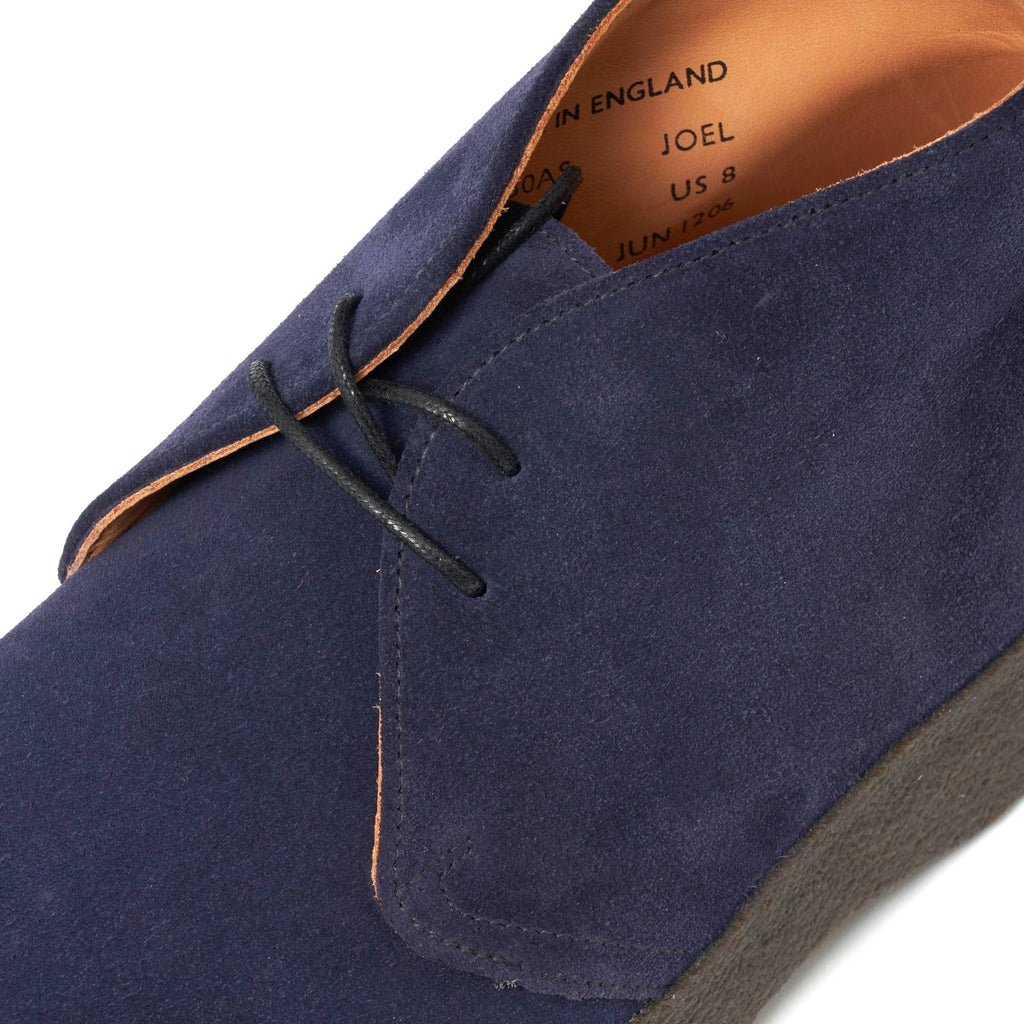 Sanders Hi Top Chukka Boot - Navy