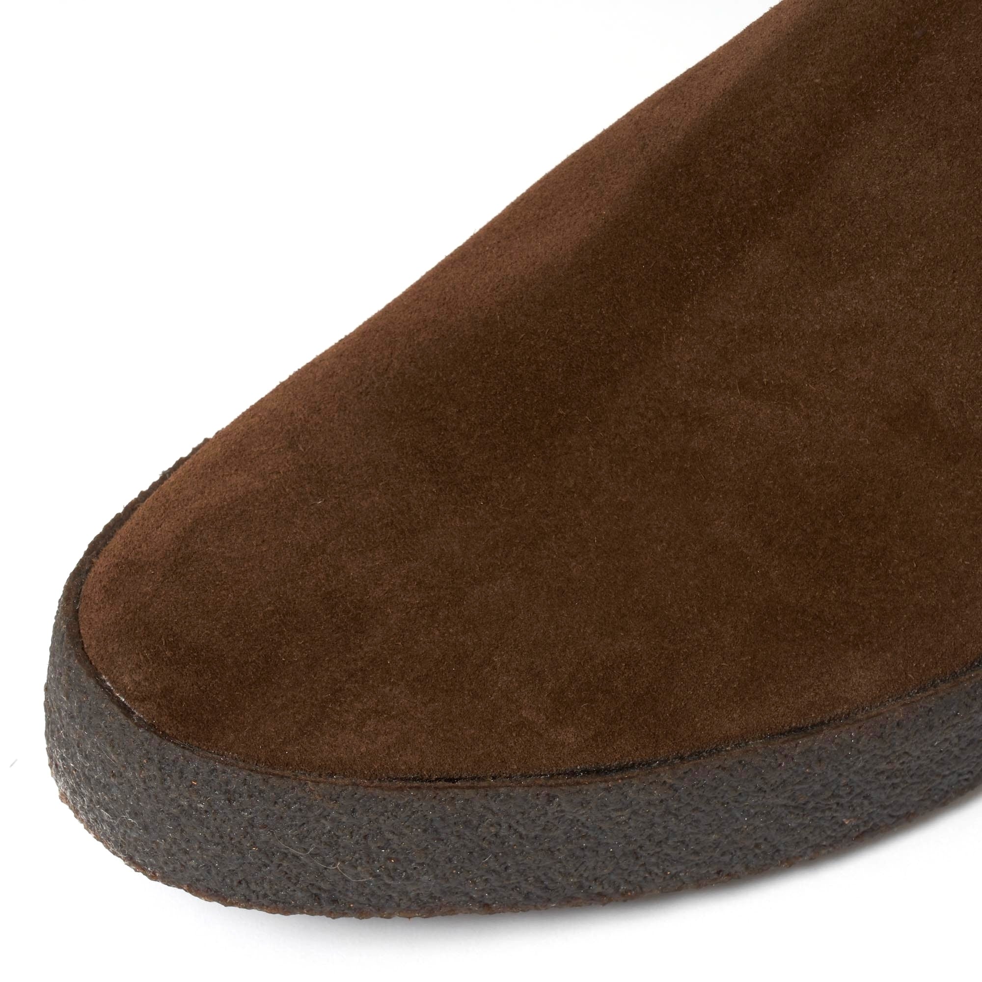 Sanders Chocolate Adam Suede Chelsea Boot