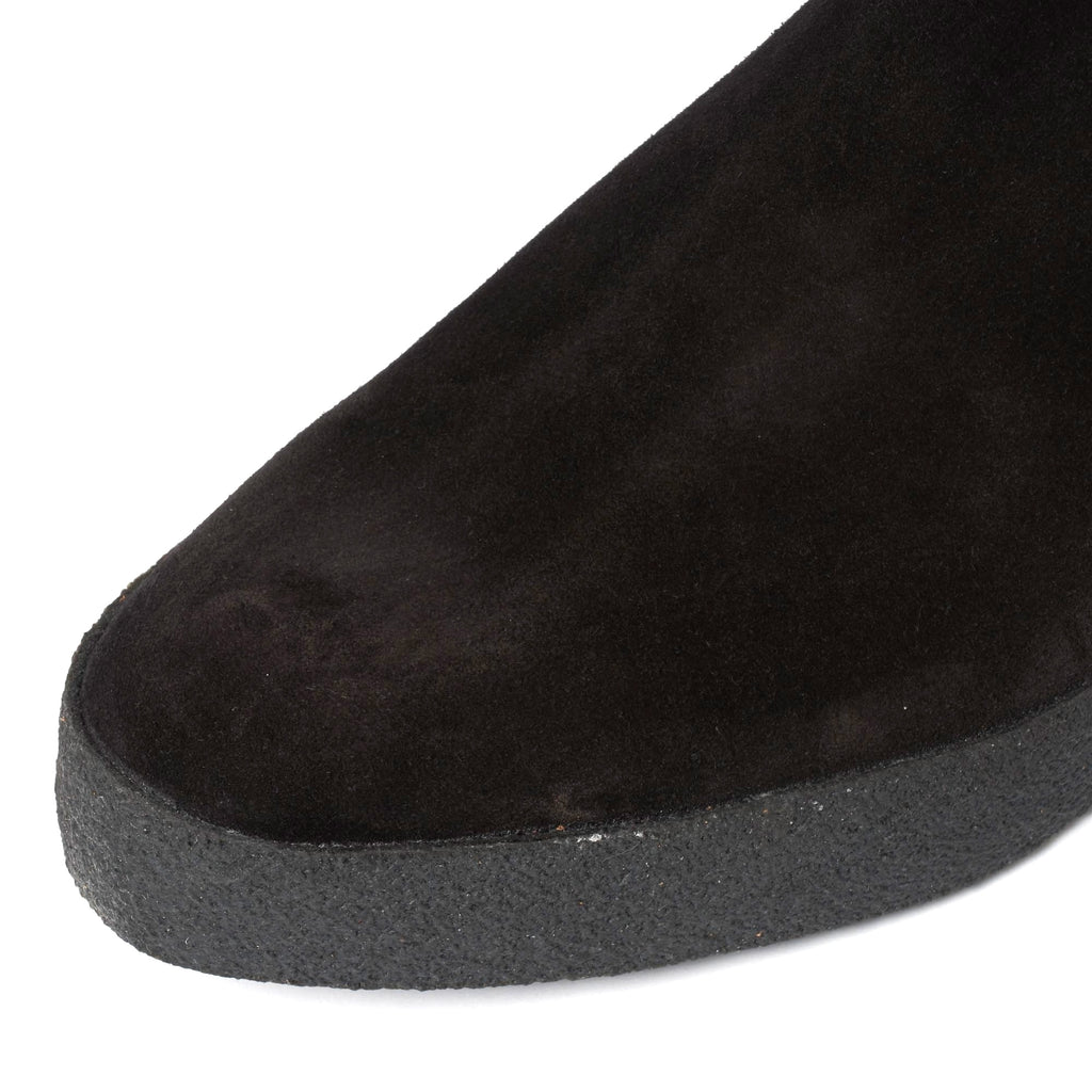 Sanders Black Adam Suede Chelsea Boot