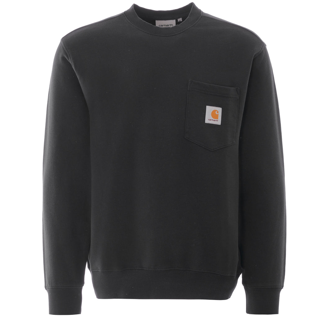 Pocket Sweatshirt - Black