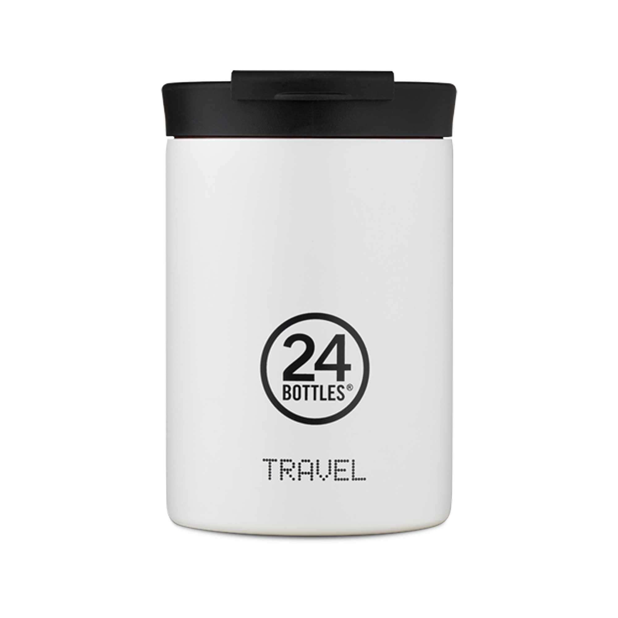 24 Bottles Travel Tumbler 350ml - Ice White