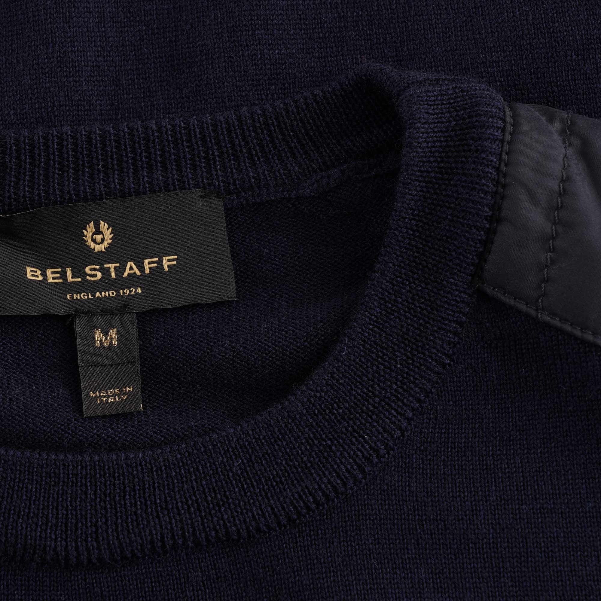 Belstaff Kerrigan Crew Neck - Washed Navy