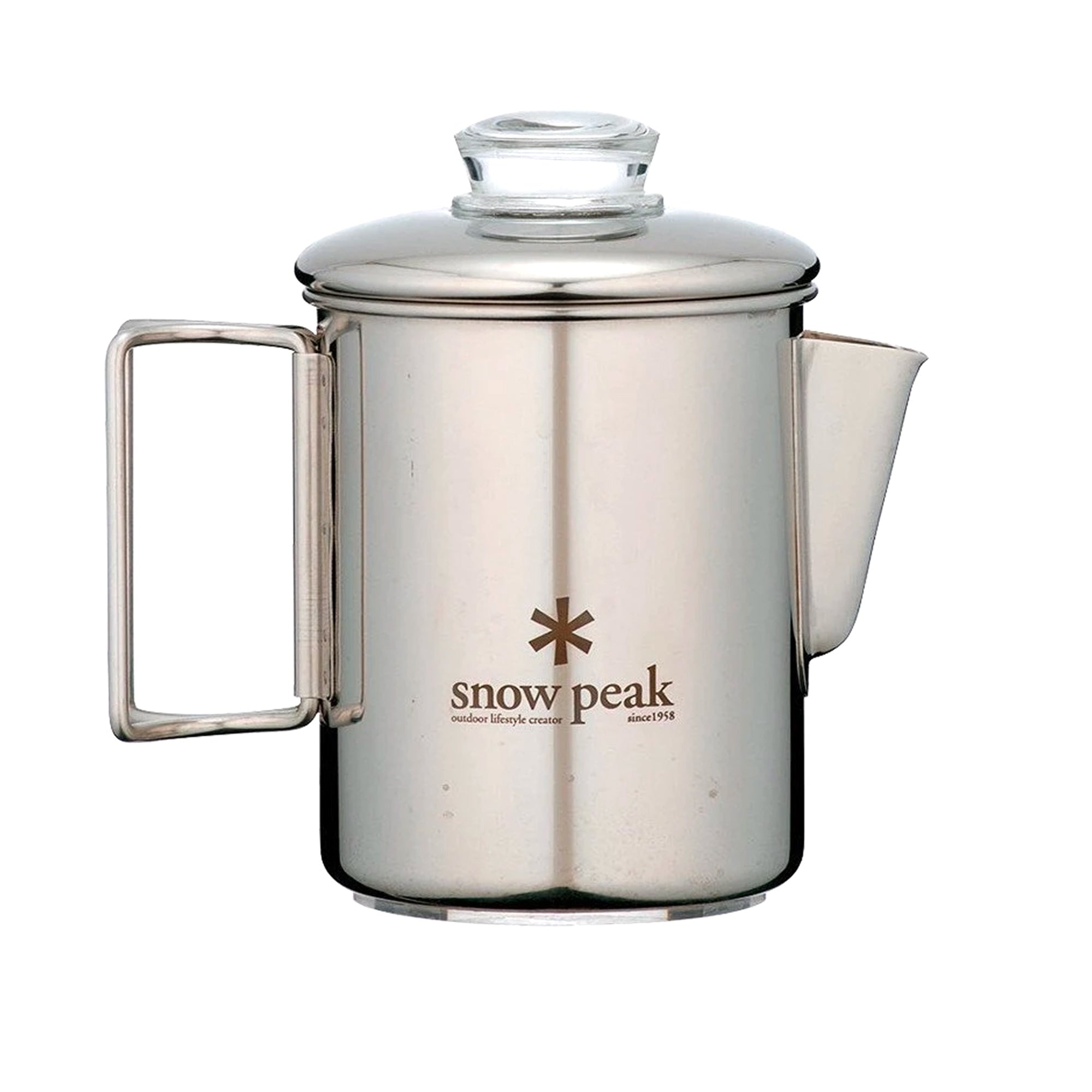 Snow Peak Ultra Duty Percolator - Stainless Steel