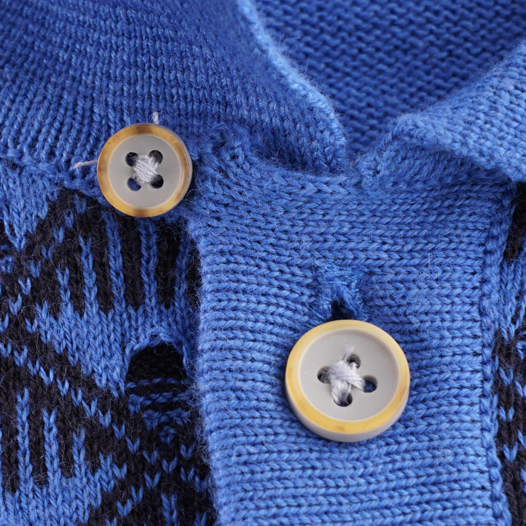 Gabicci Vintage Sunrise Knitted Polo - Cologne