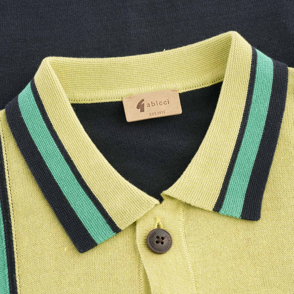 Gabicci Vintage Davidson Mod Knit - Navy