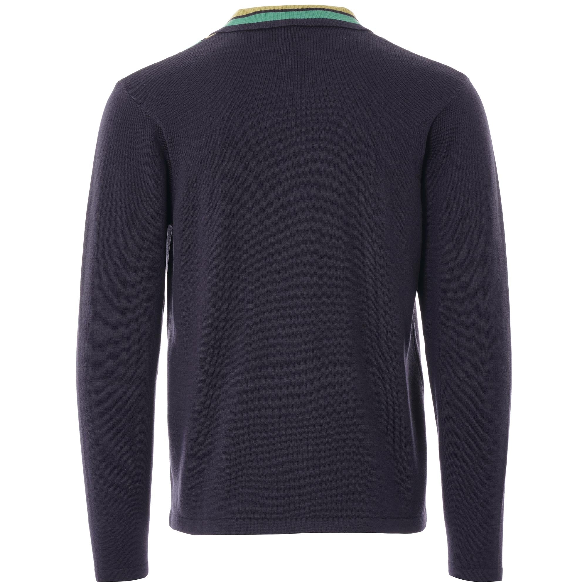 Gabicci Vintage Davidson Mod Knit - Navy