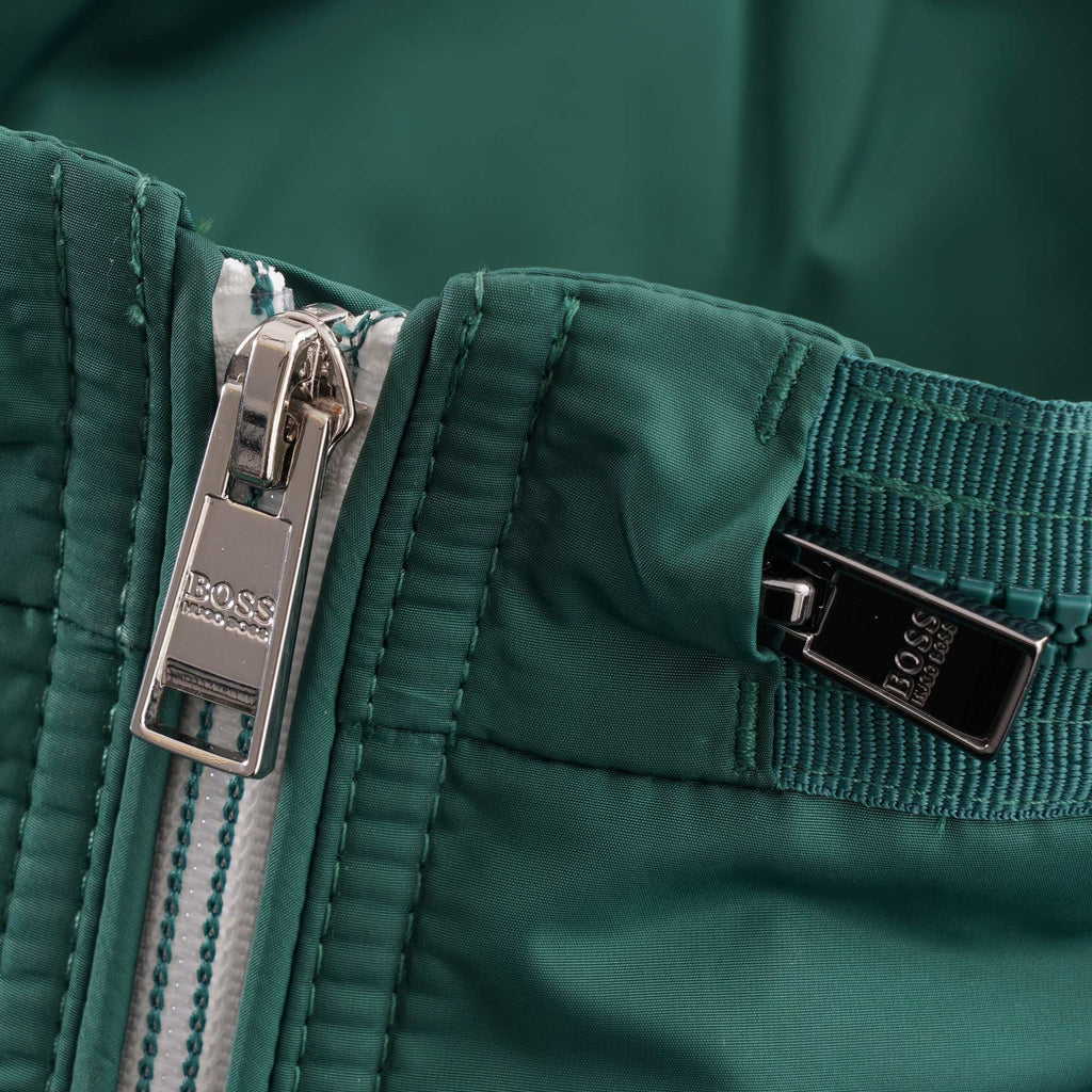 Boss Zip-Through Blouson Jacket - Medium Green