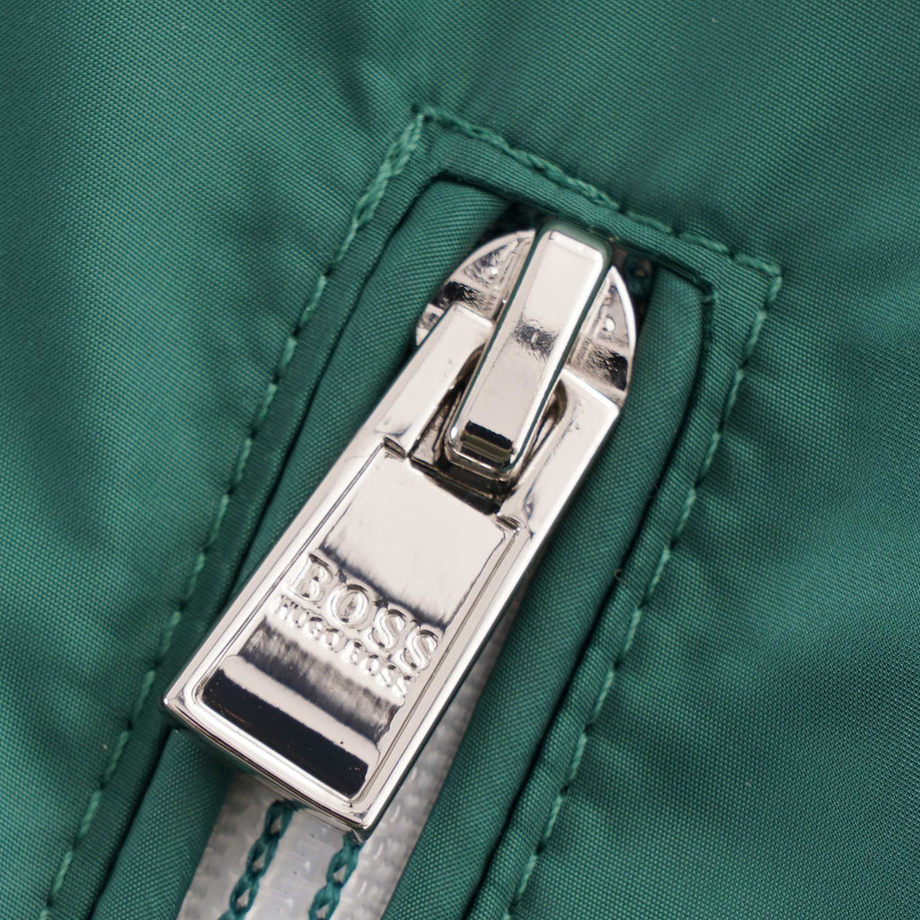 Boss Zip-Through Blouson Jacket - Medium Green