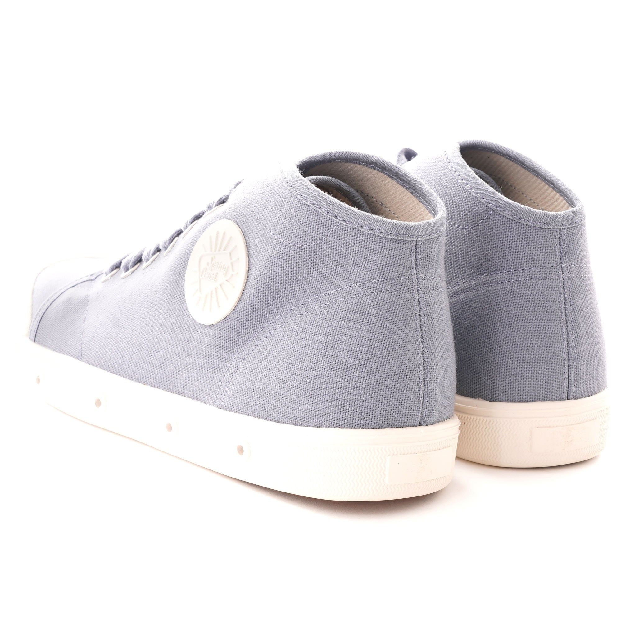 Spring Court B2 Canvas Organic Cotton - Blue Grey