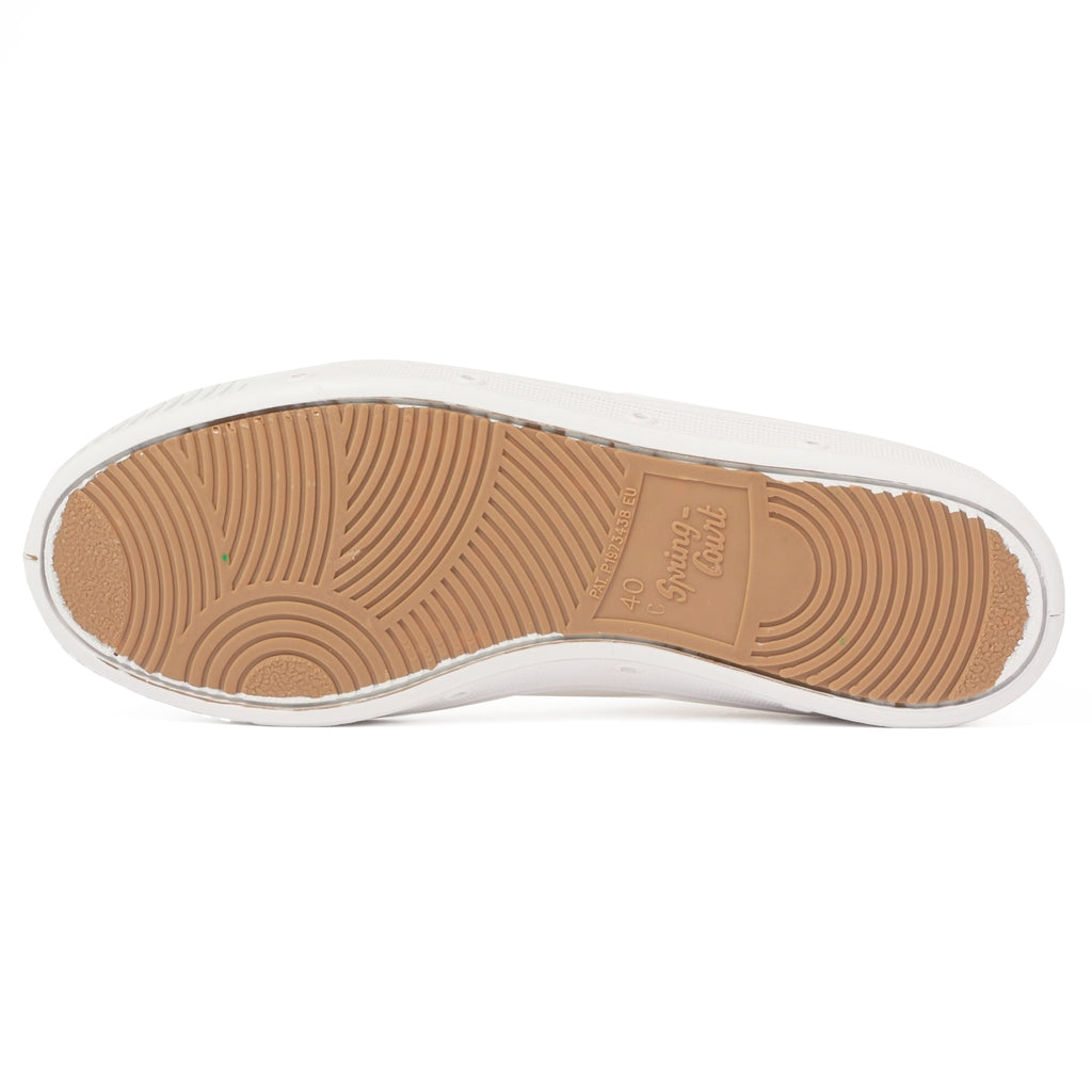 Spring Court Womens Classic G2 Canvas Shoes - White