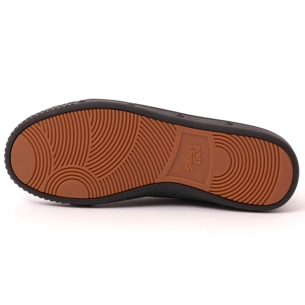 Spring Court Classic B2 Leather Shoes - Black