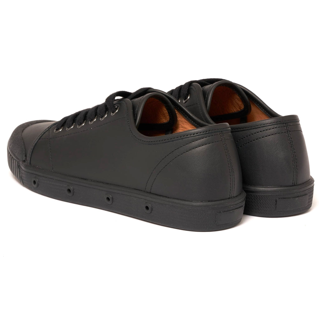 Spring Court Black Nappa Leather Shoes