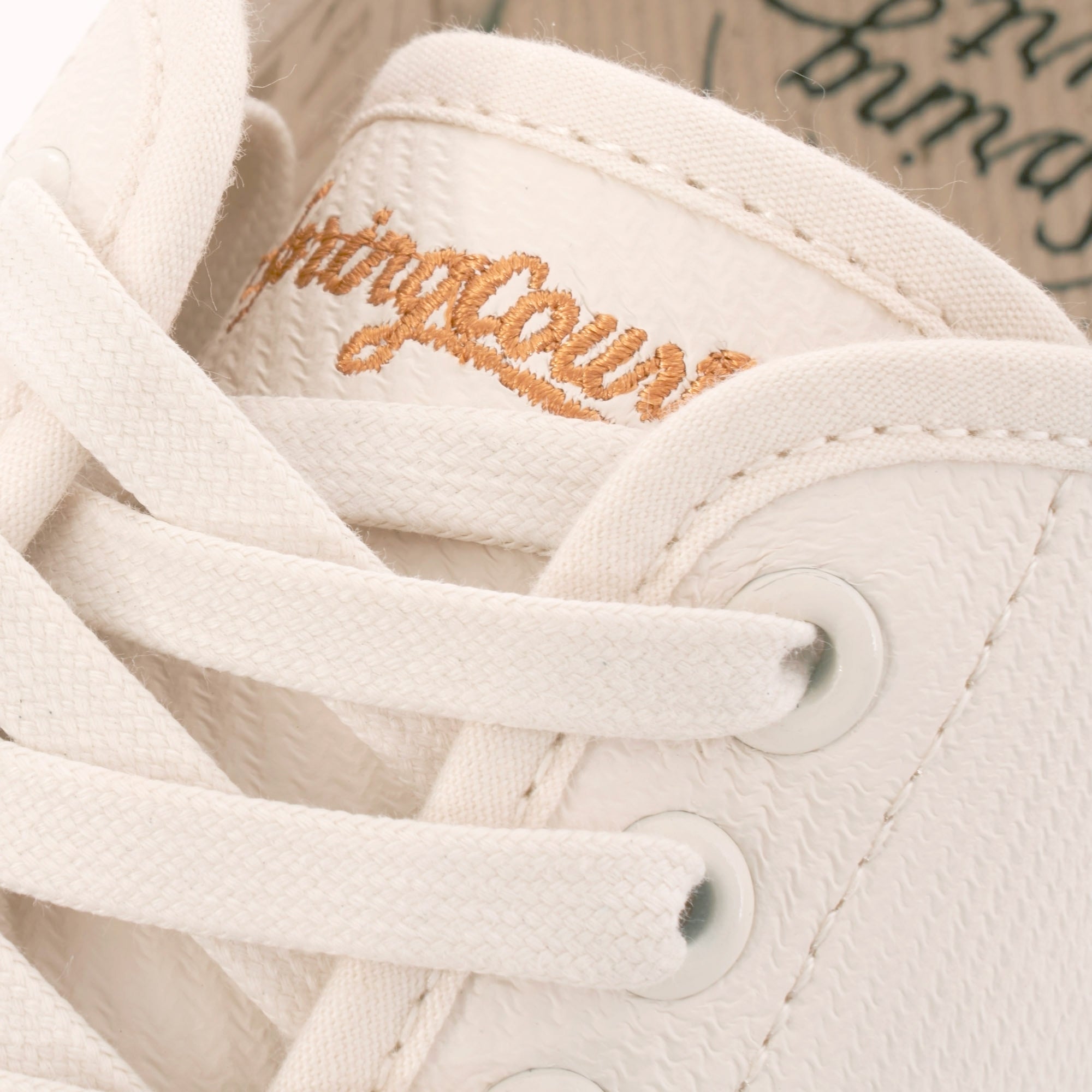 Spring Court G2N Waxy Heavy Twill Shoes - Off White