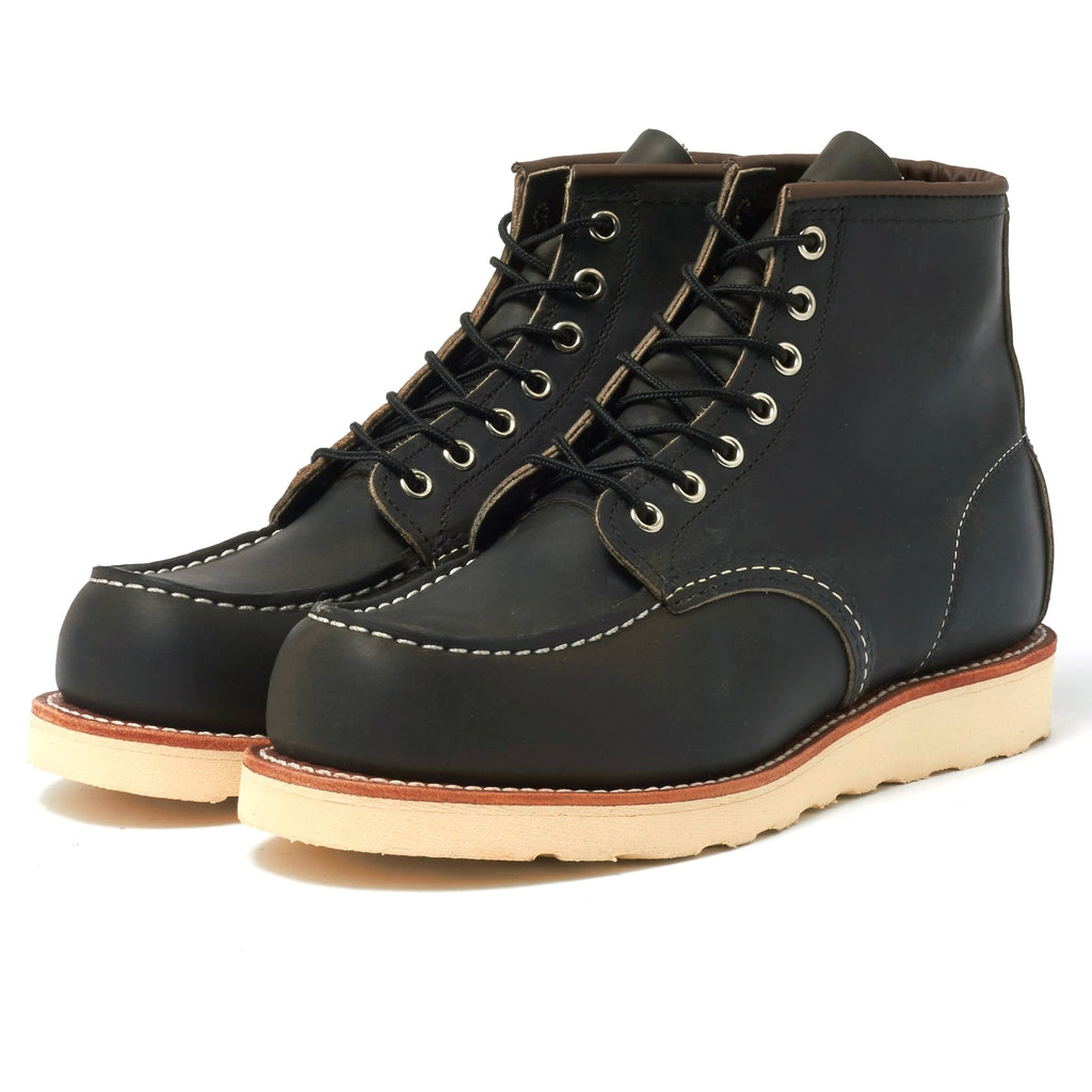 Red Wing 6" Classic Moc Toe Boot - Charcoal