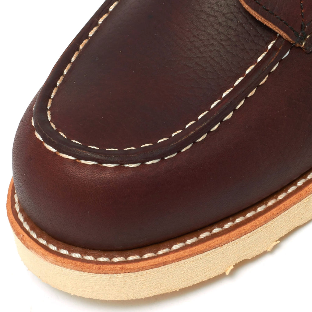 Classic Moc Toe Boots - Brown