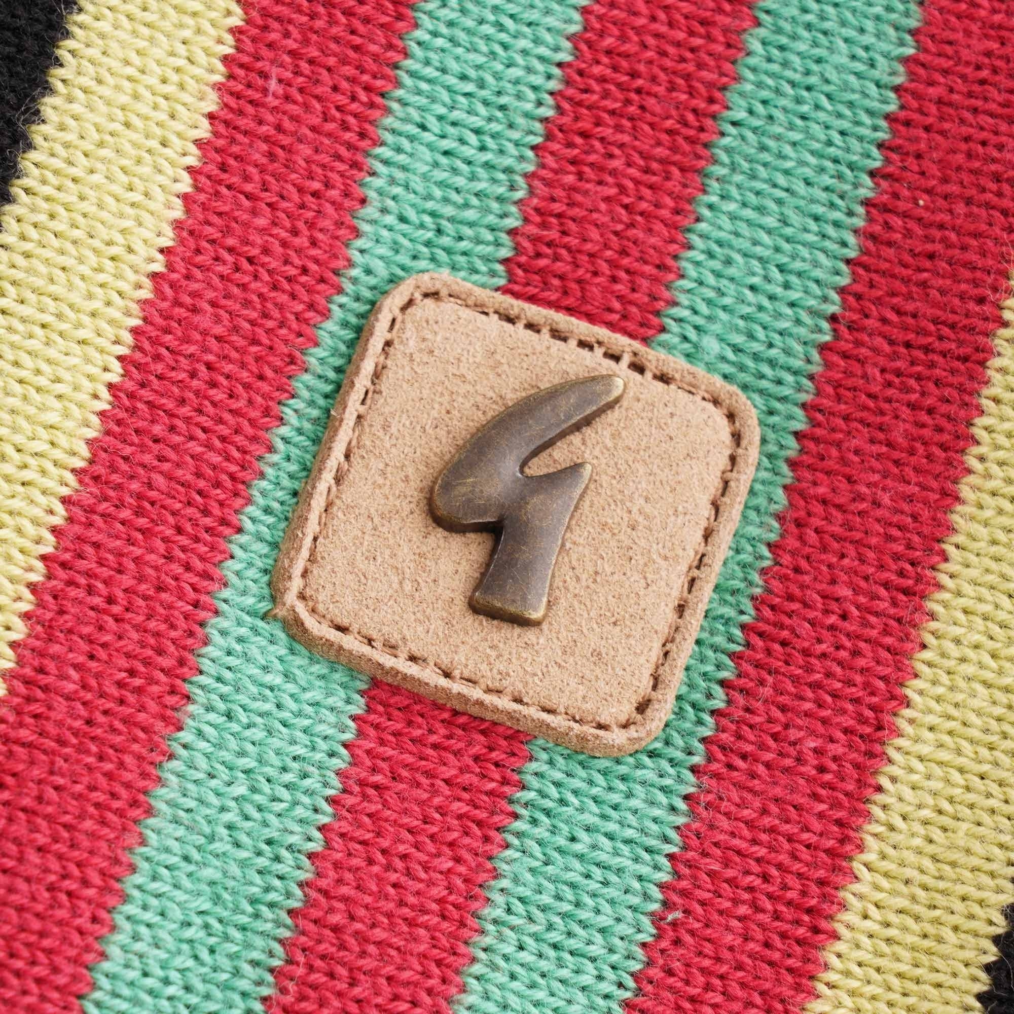Gabicci Vintage Stuarts x Gabicci Ltd Edition Knitted Polo - Black