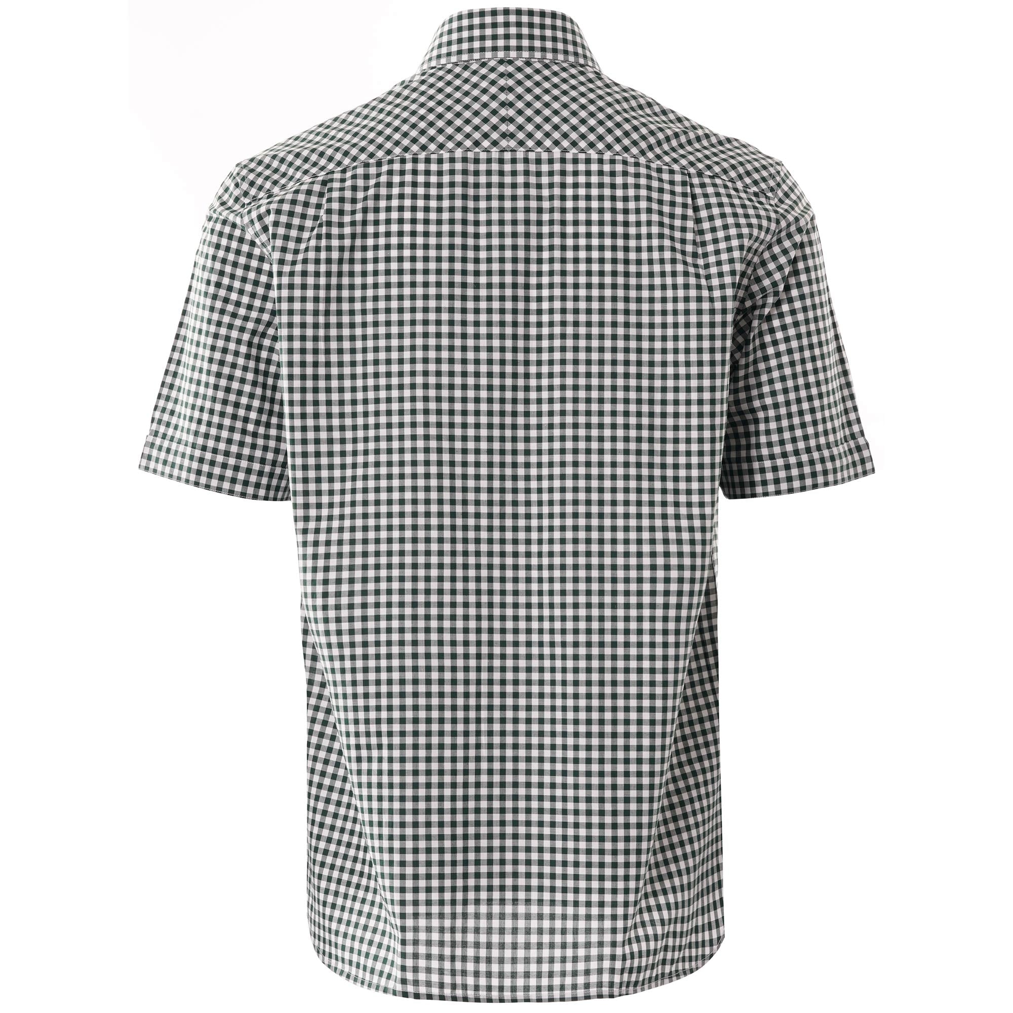 Fred Perry Short Sleeve Gingham Shirt - Ivy