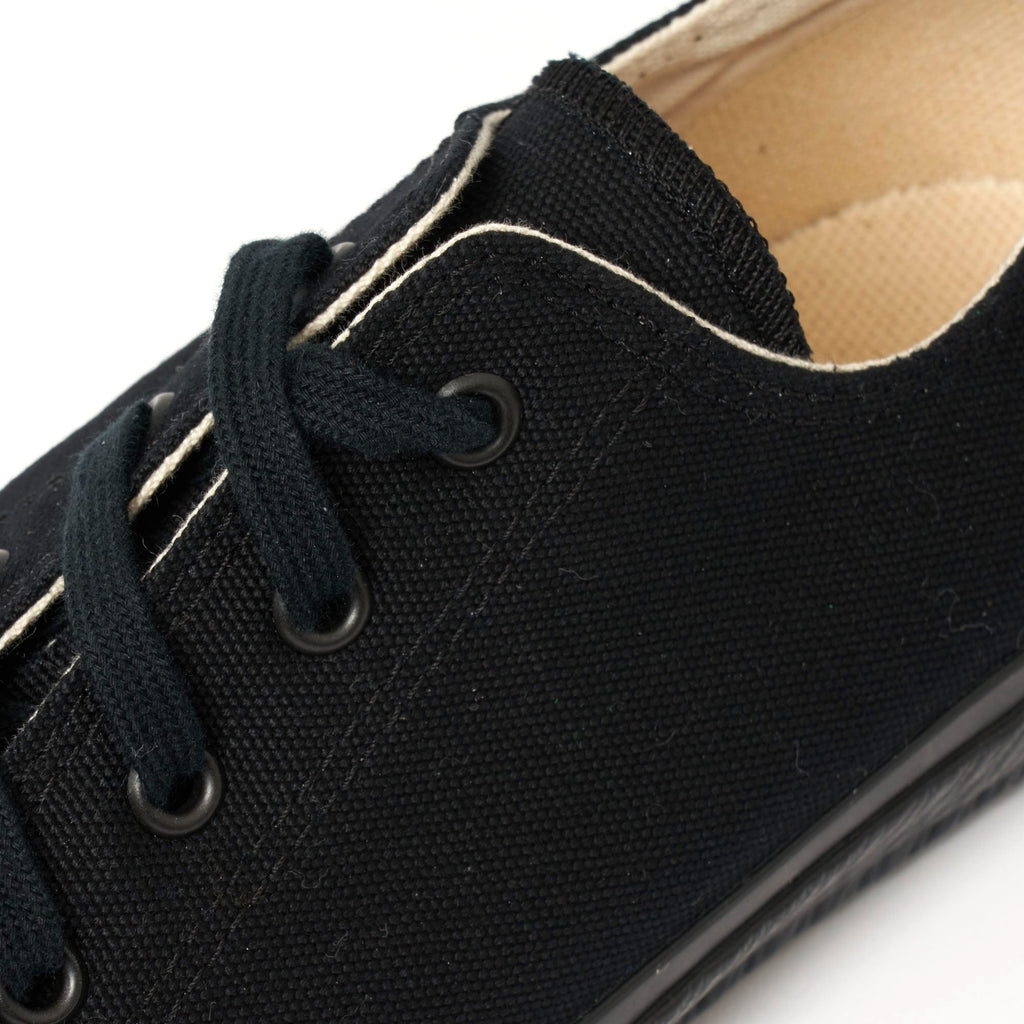 01JP Canvas Sneakers - Mono Black