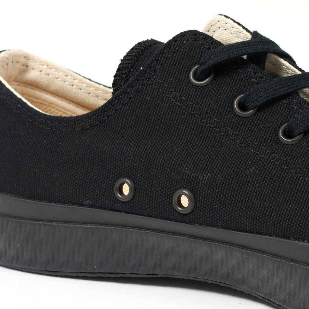 01JP Canvas Sneakers - Mono Black
