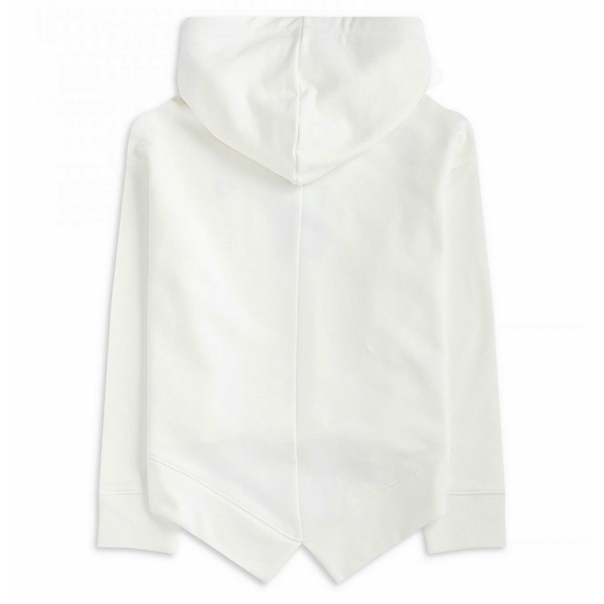 Fishtail Hooded Sweatshirt - Snow White