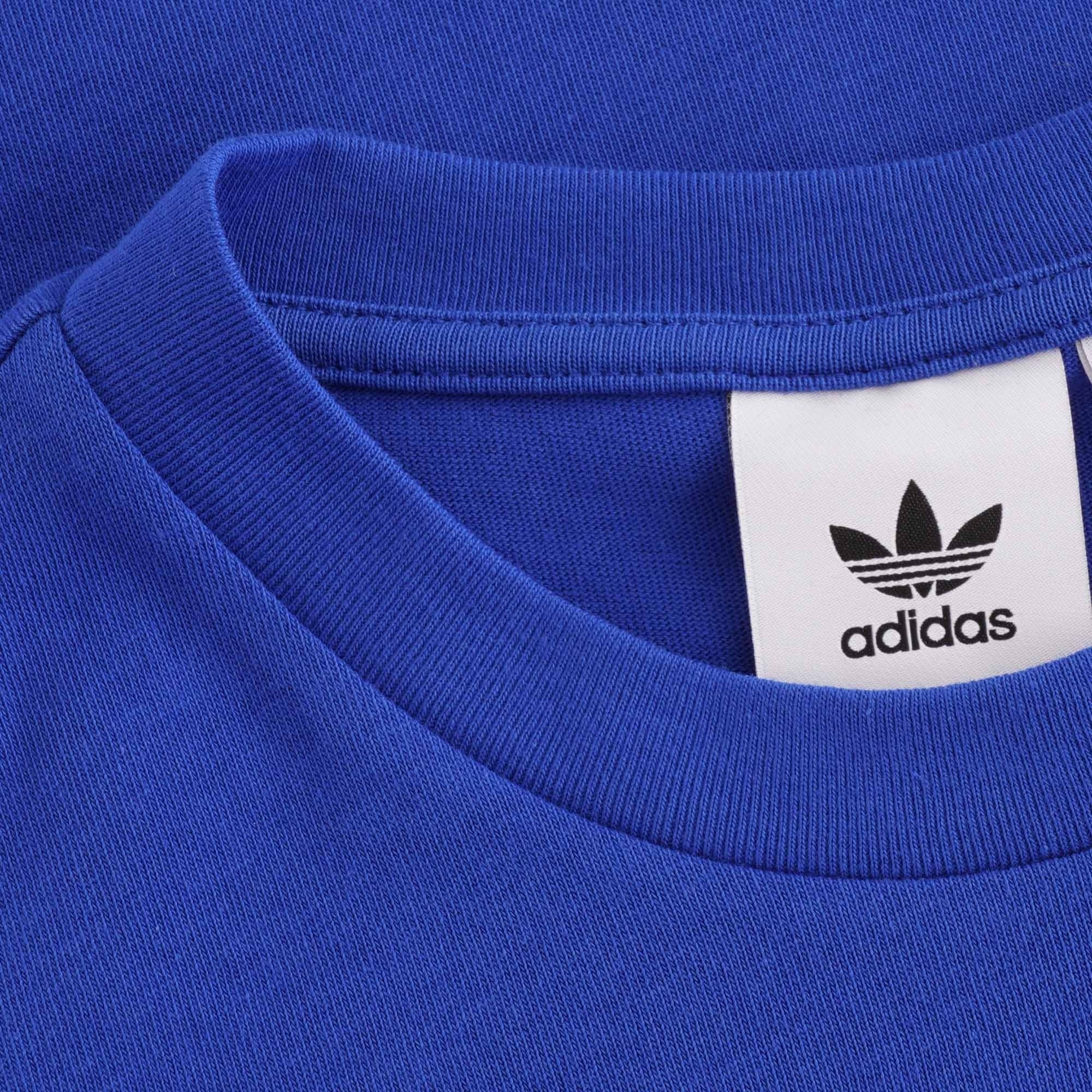 Adidas Originals Trefoil Boxy Tee - Blue