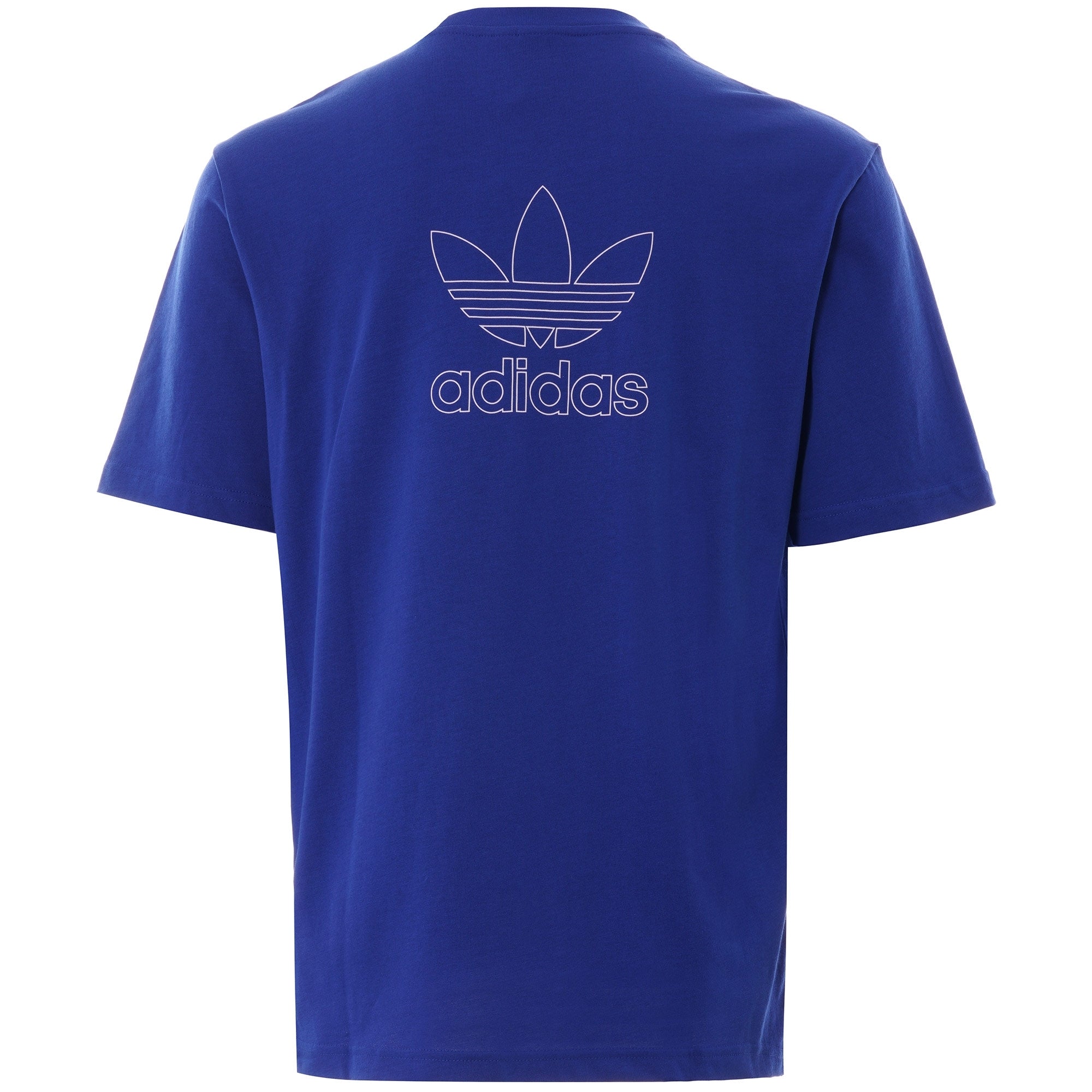 Adidas Originals Trefoil Boxy Tee - Blue
