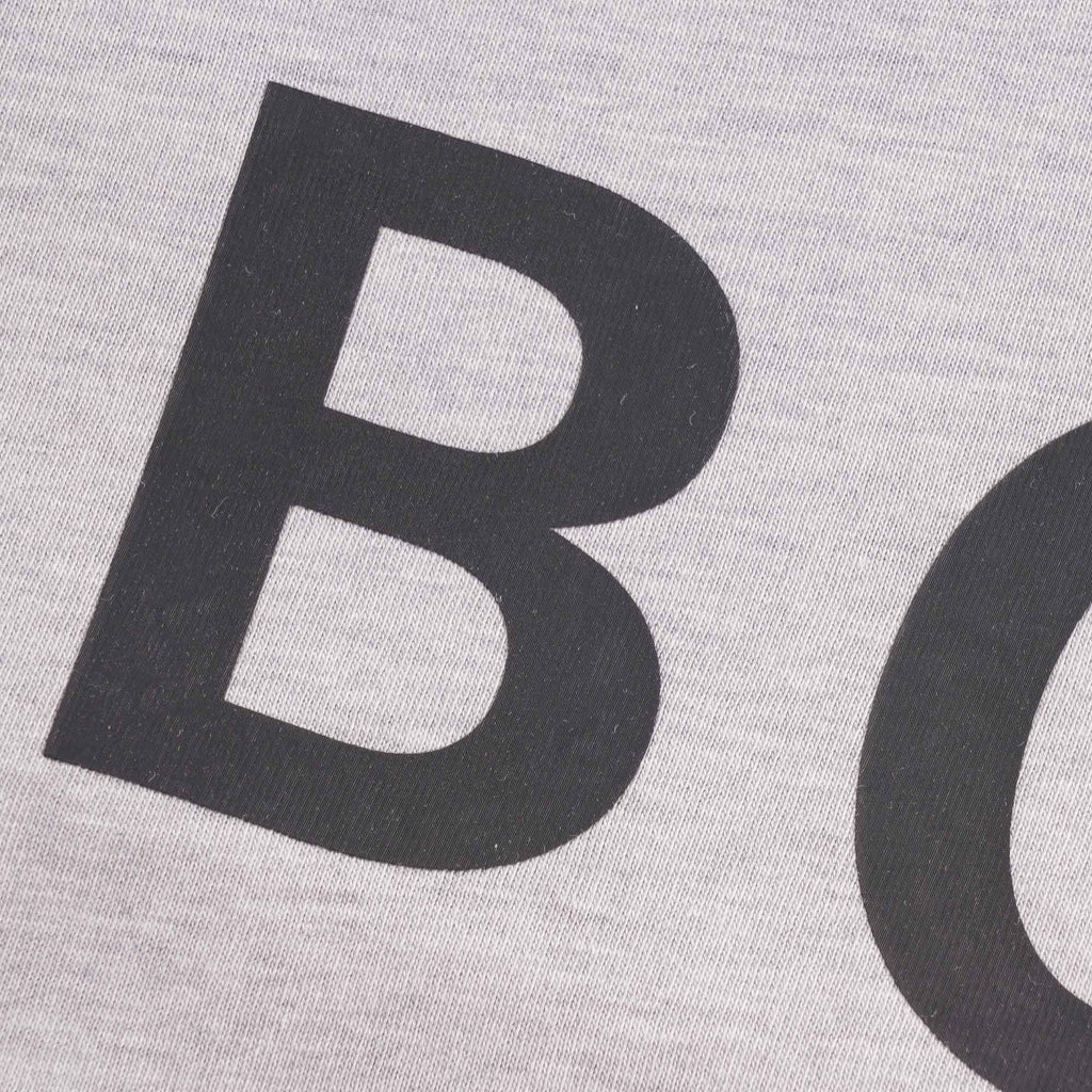 Boss Logo T-Shirt - Open Grey