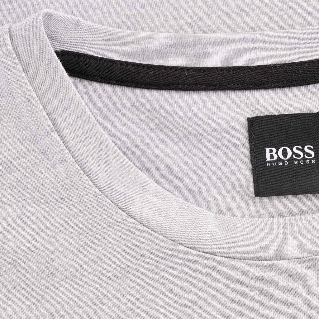 Boss Logo T-Shirt - Open Grey