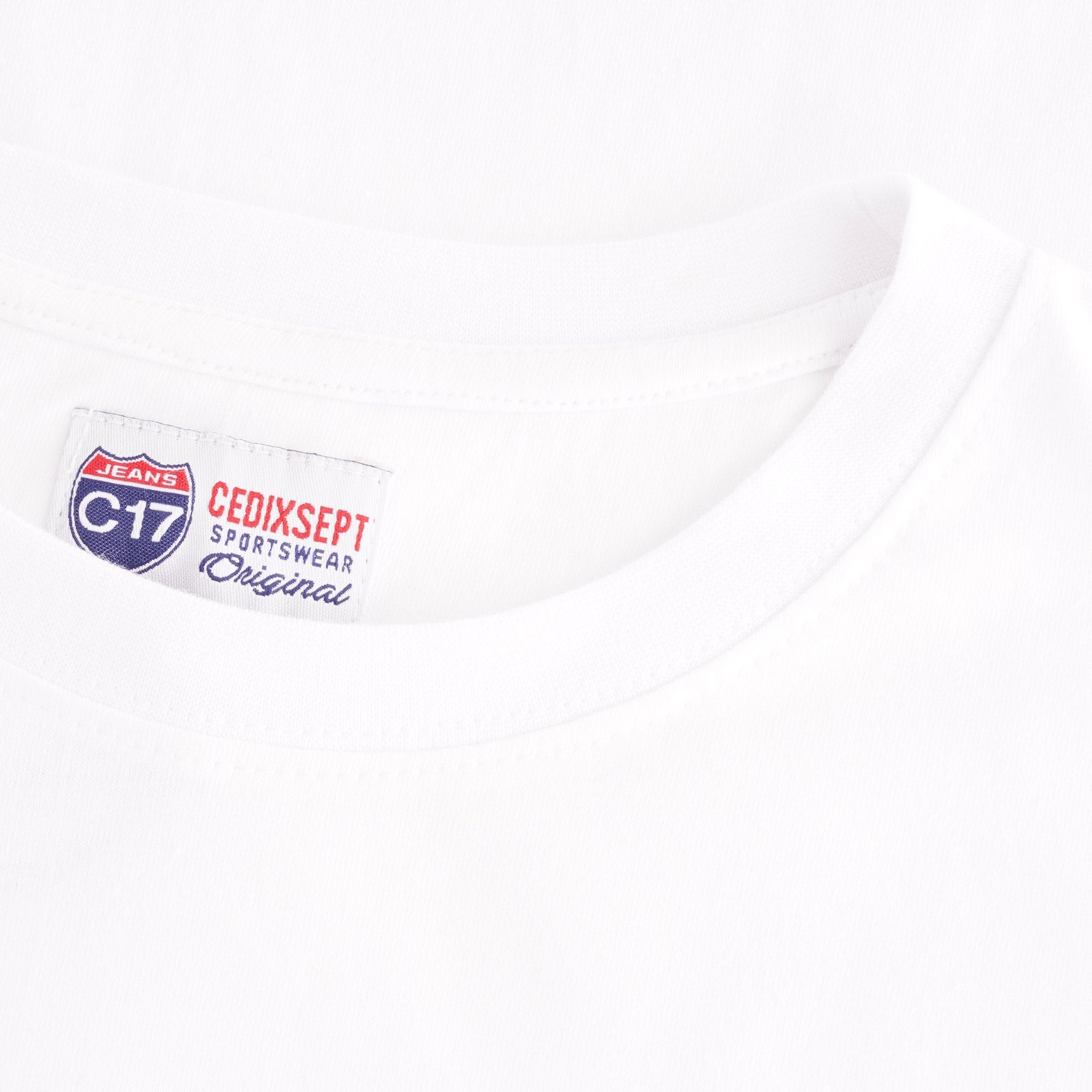 C17 Jeans Logo T-Shirt - White