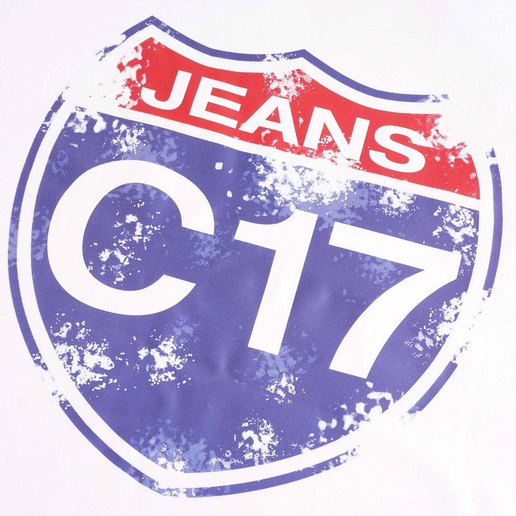 C17 Jeans Logo T-Shirt - White