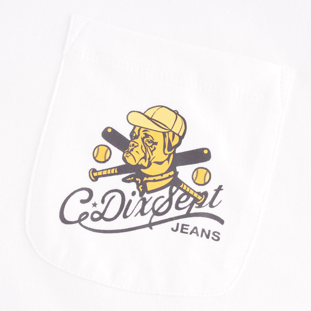 C17 Jeans Logo Pocket Tee - White