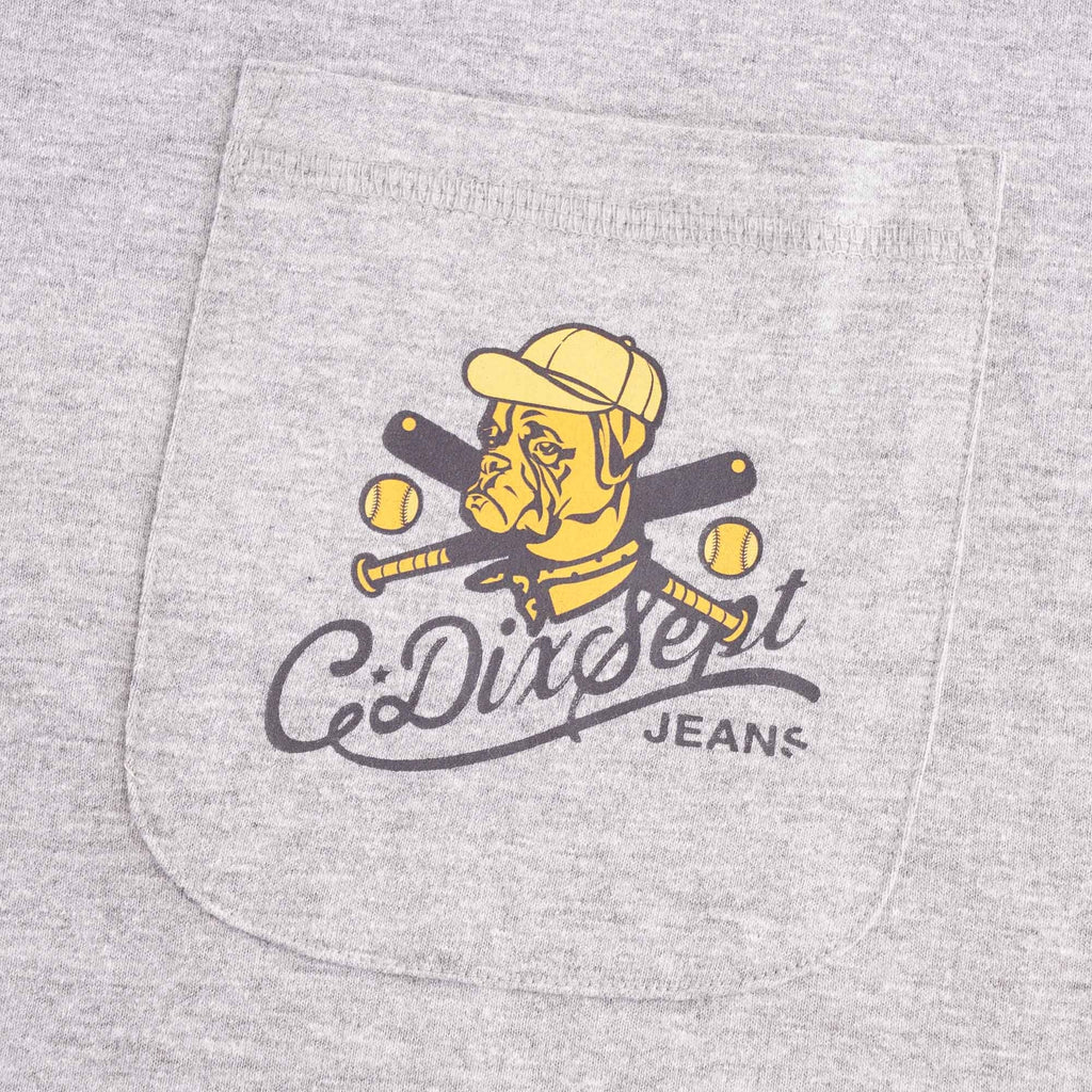 C17 Jeans Logo Pocket Tee - Grey