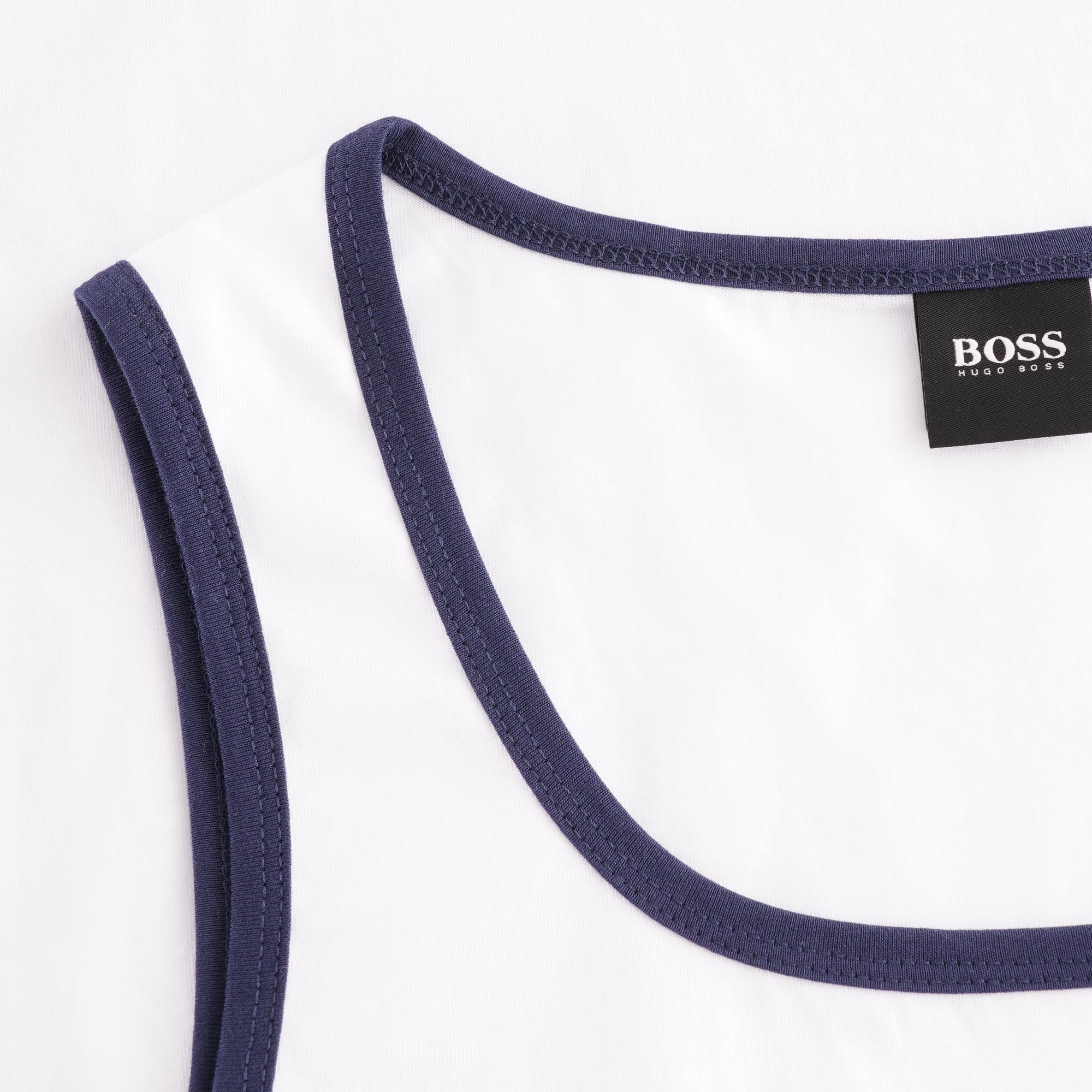 Boss Beach Top Vest - Natural