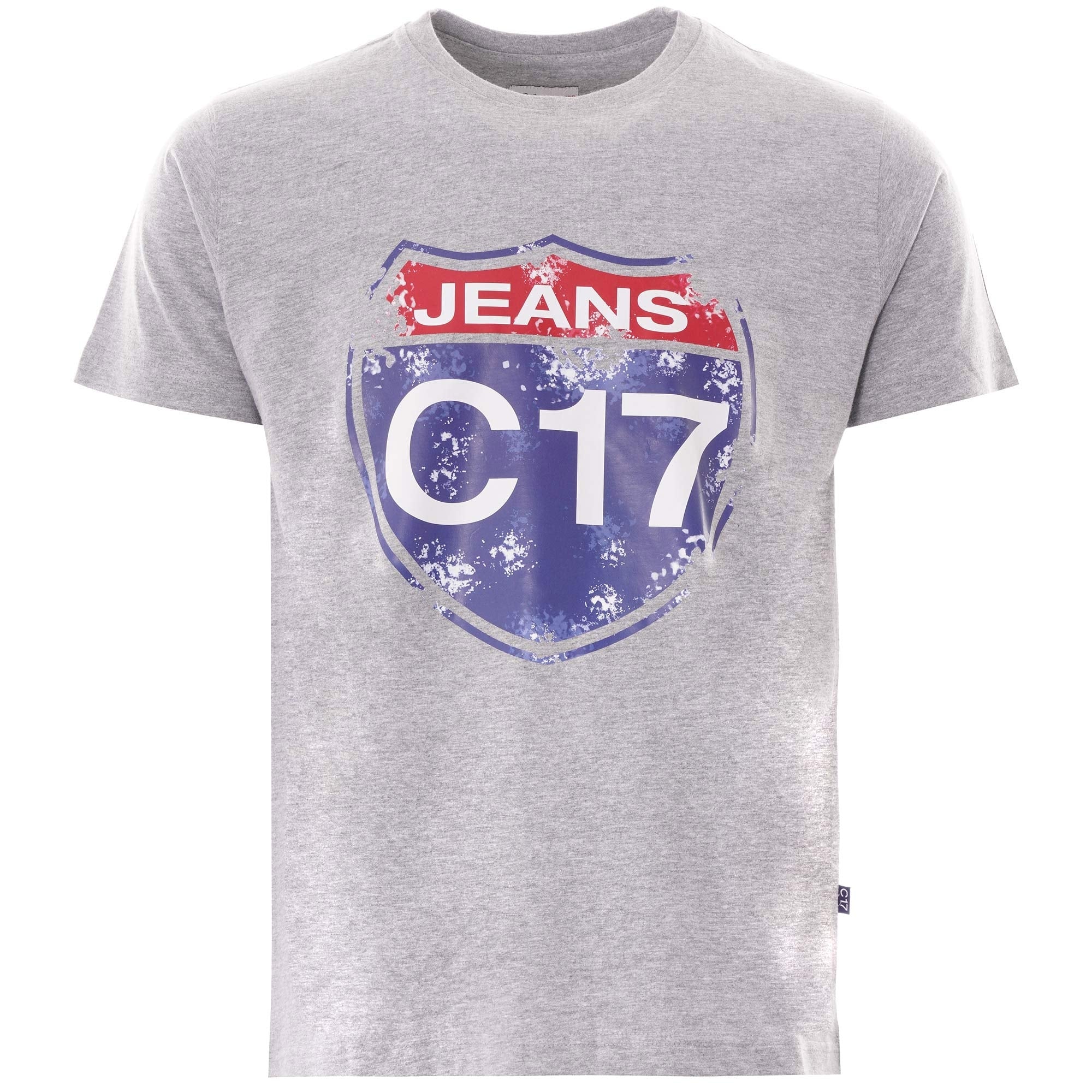C17 Jeans Logo T-Shirt - Grey