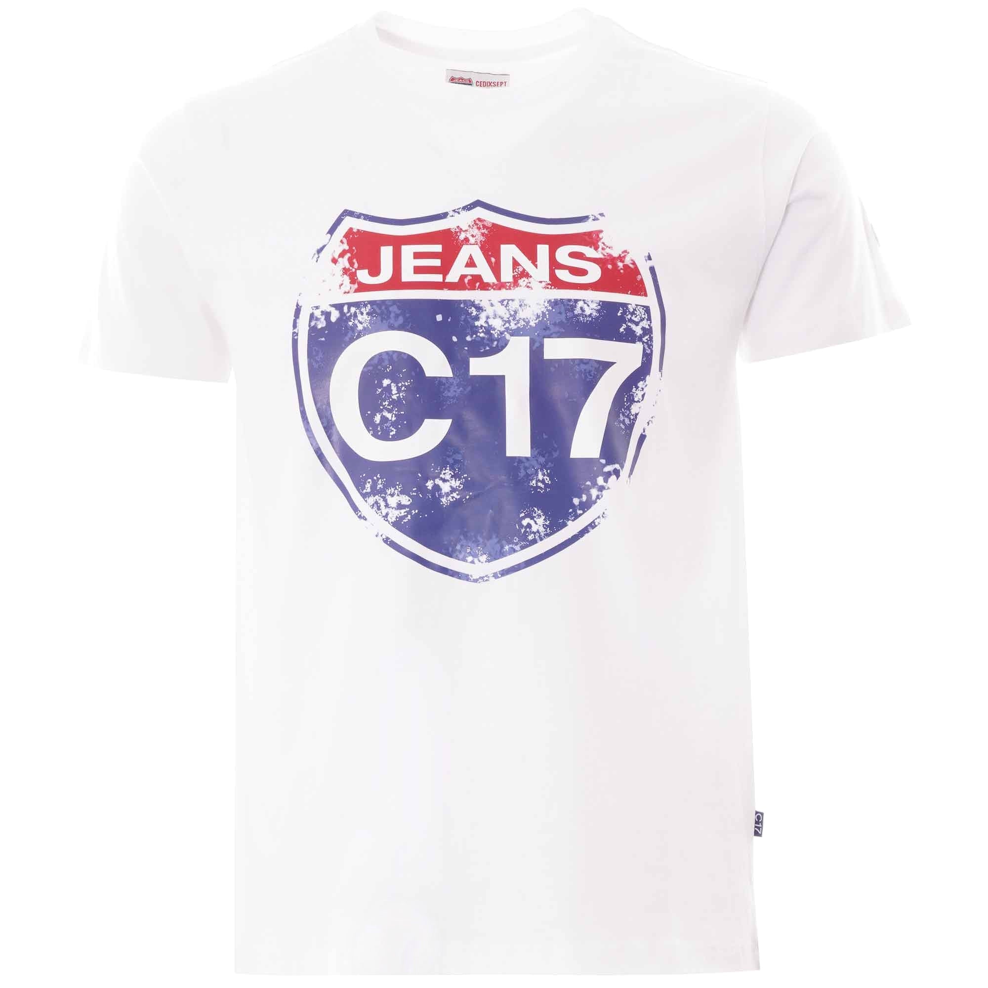 C17 Jeans Logo T-Shirt - White