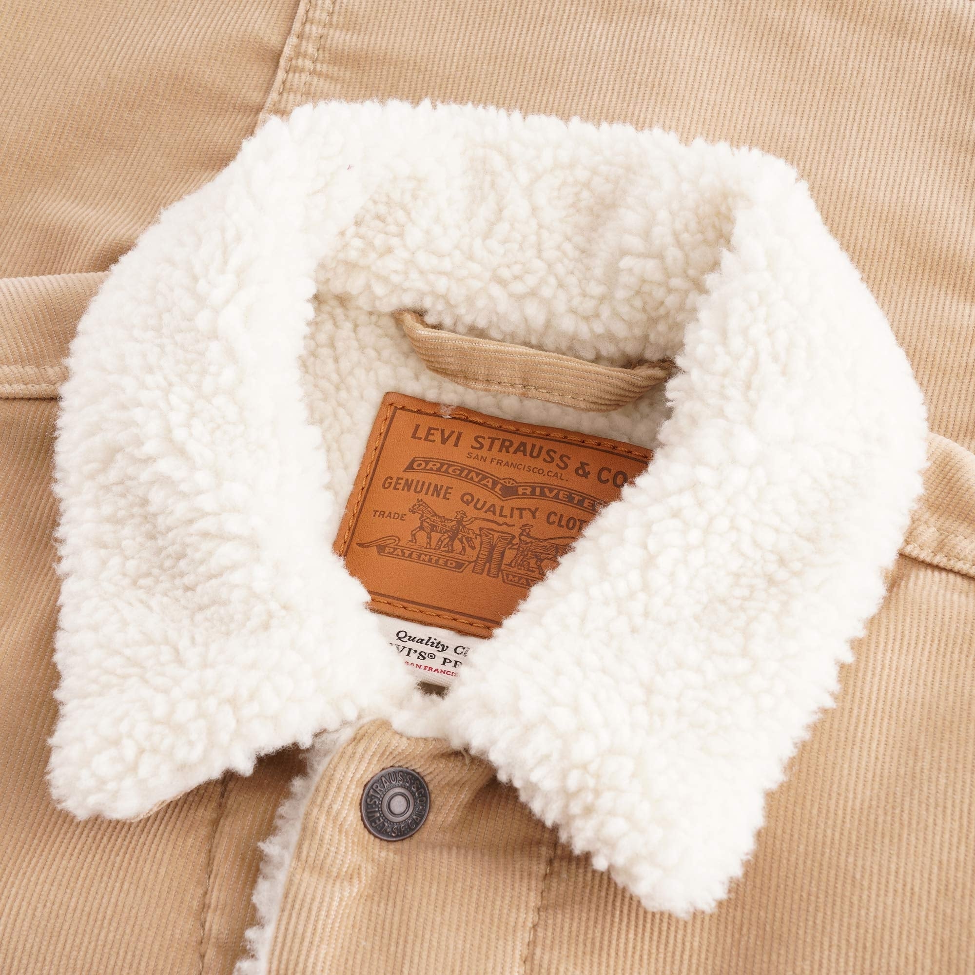 Levi's® Sherpa Trucker Jacket - Chino