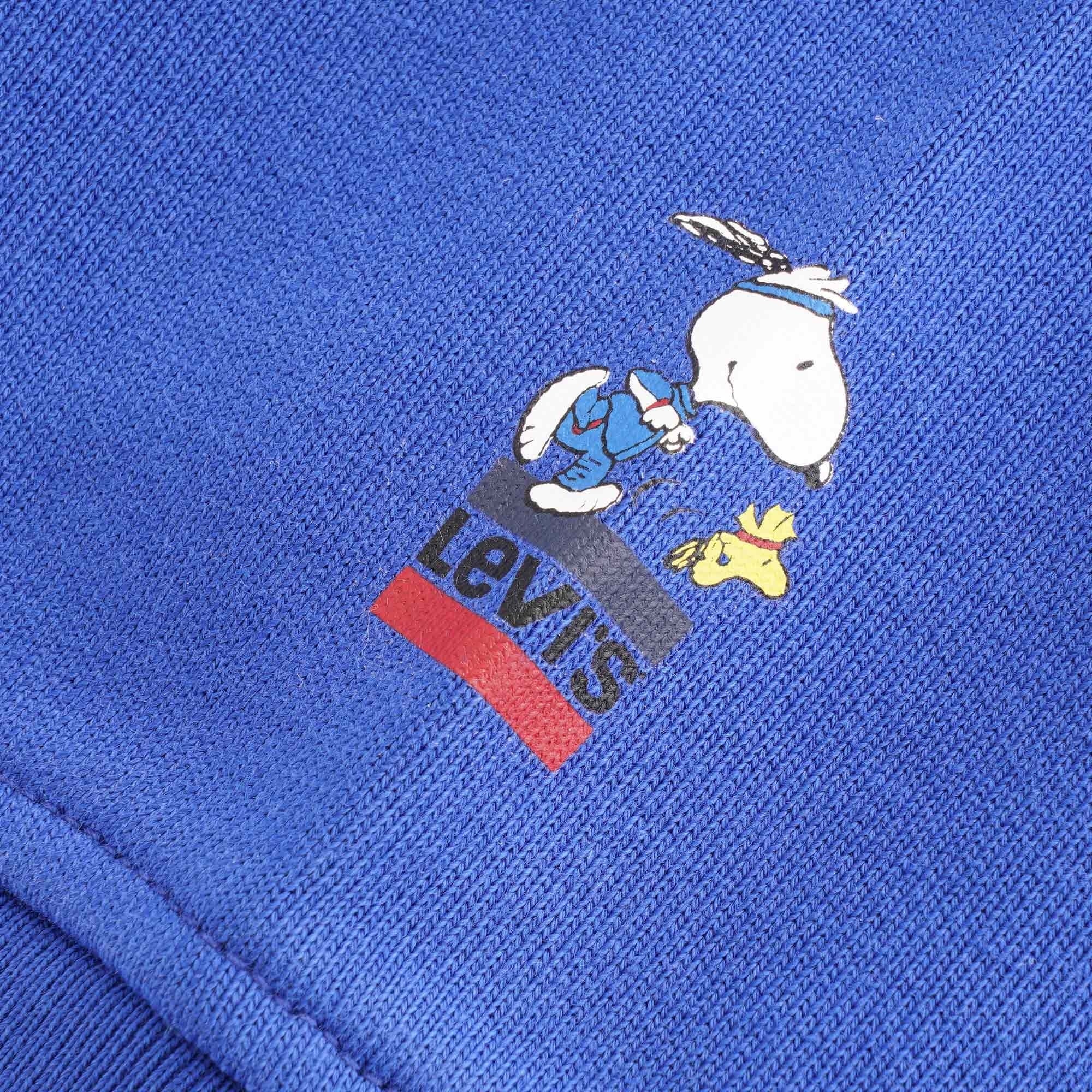Oversized Snoopy Hoodie - Blue