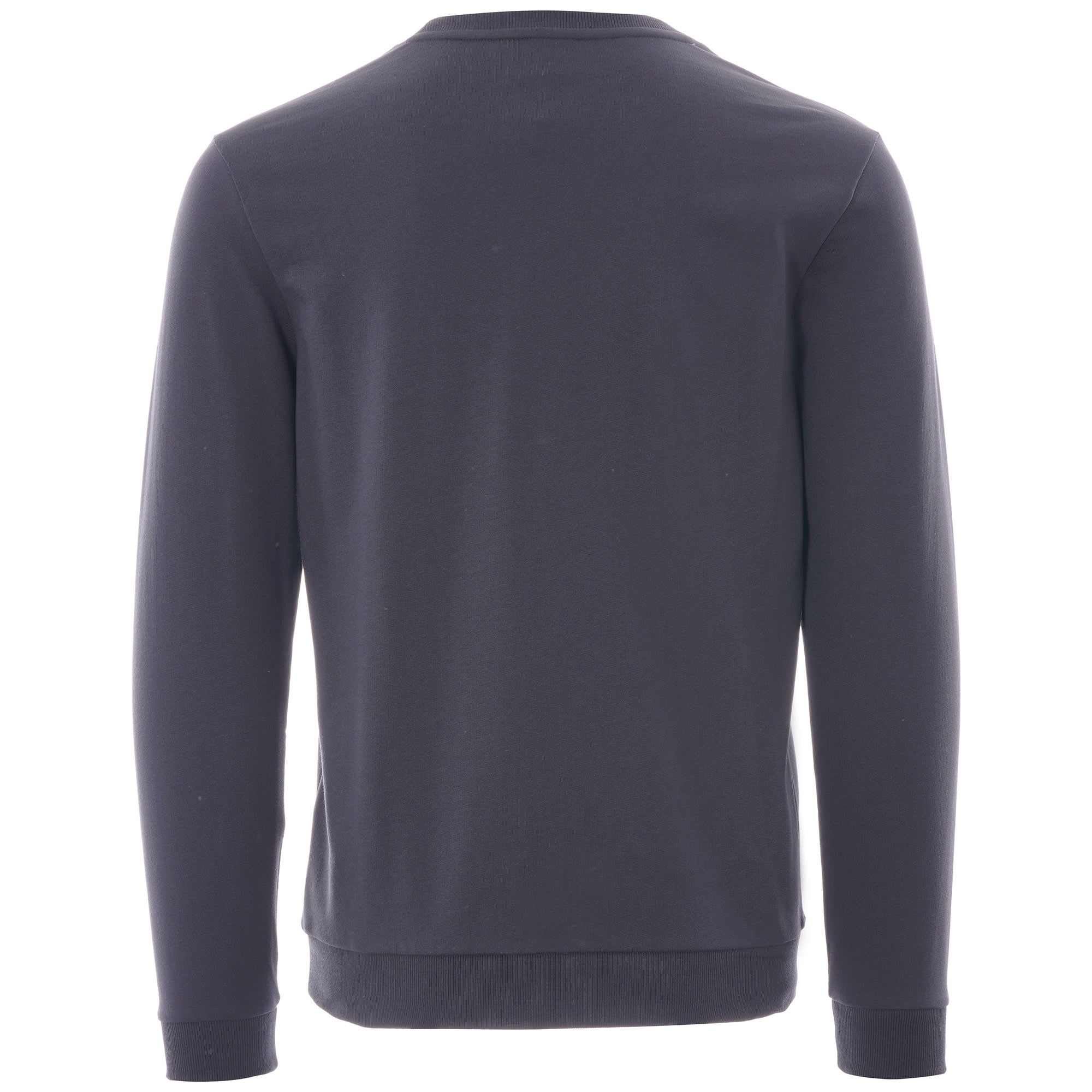 Boss French Terry Cotton Embossed Sweatshirt - Open Blue