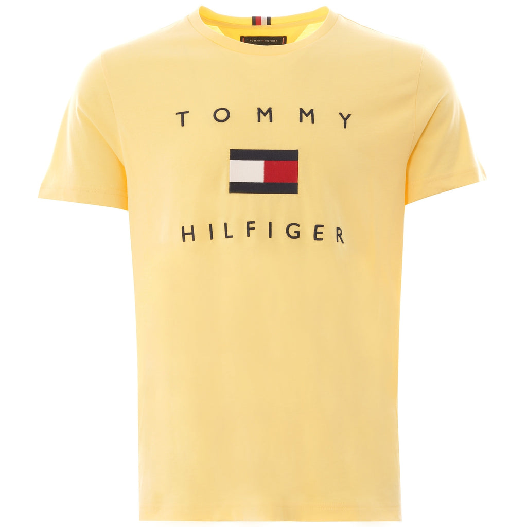 Tommy Hilfiger Flag Logo T-shirt - Sun Ray
