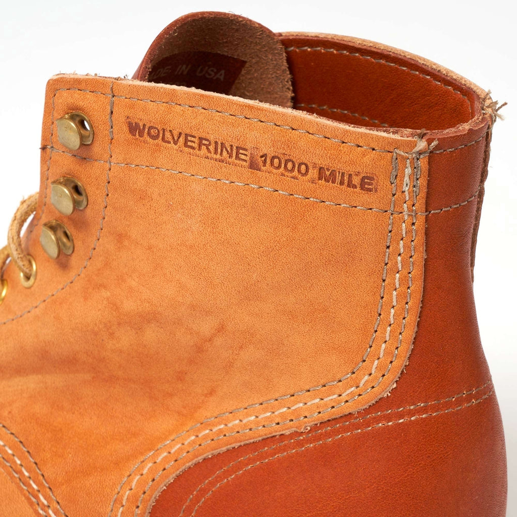 Wolverine Natural 1000 Mile 1940 Boot