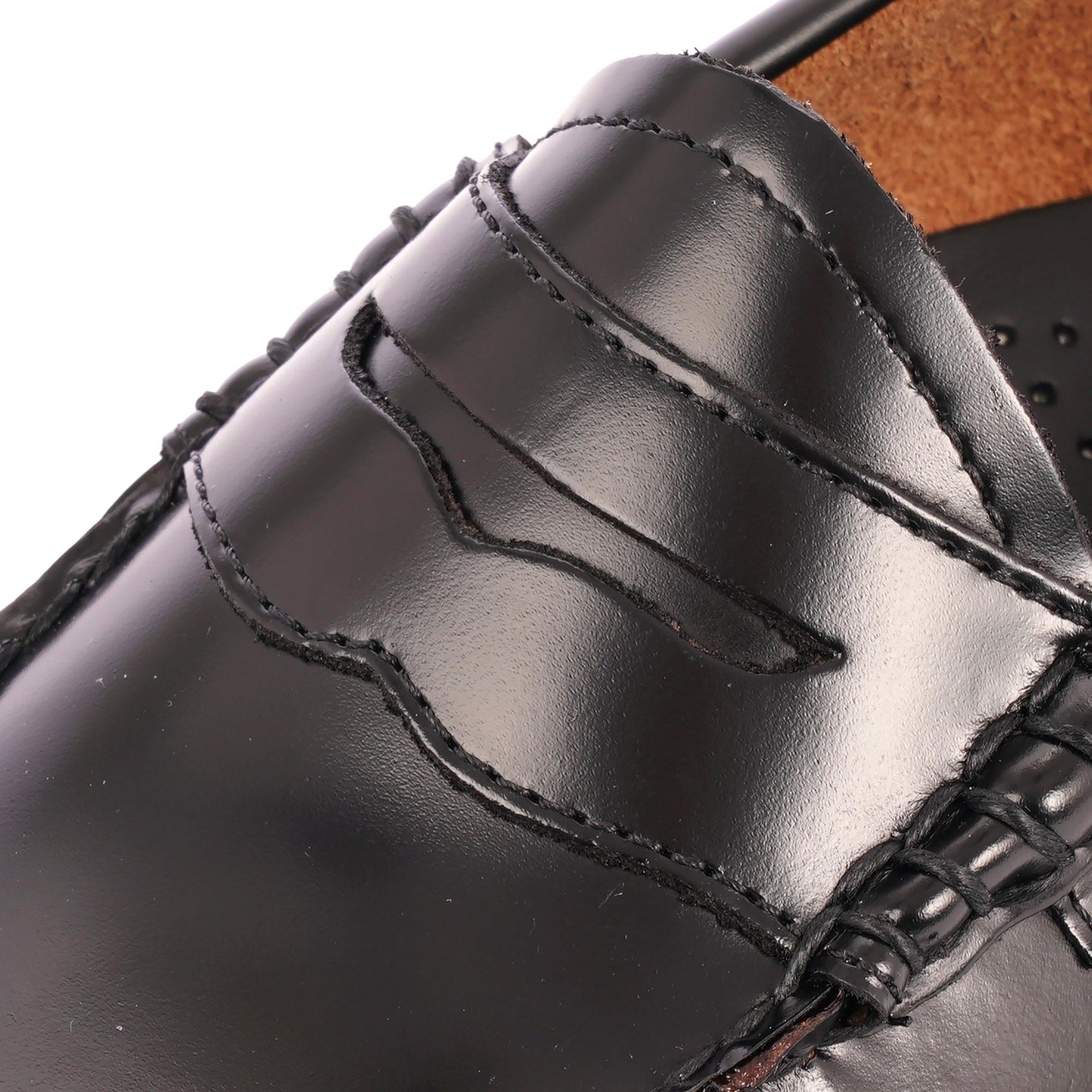 Penny Loafer - Black Leather