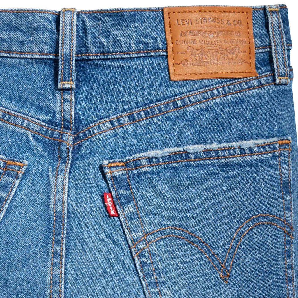 Levi's® Ribcage Straight Ankle Jeans - Denim