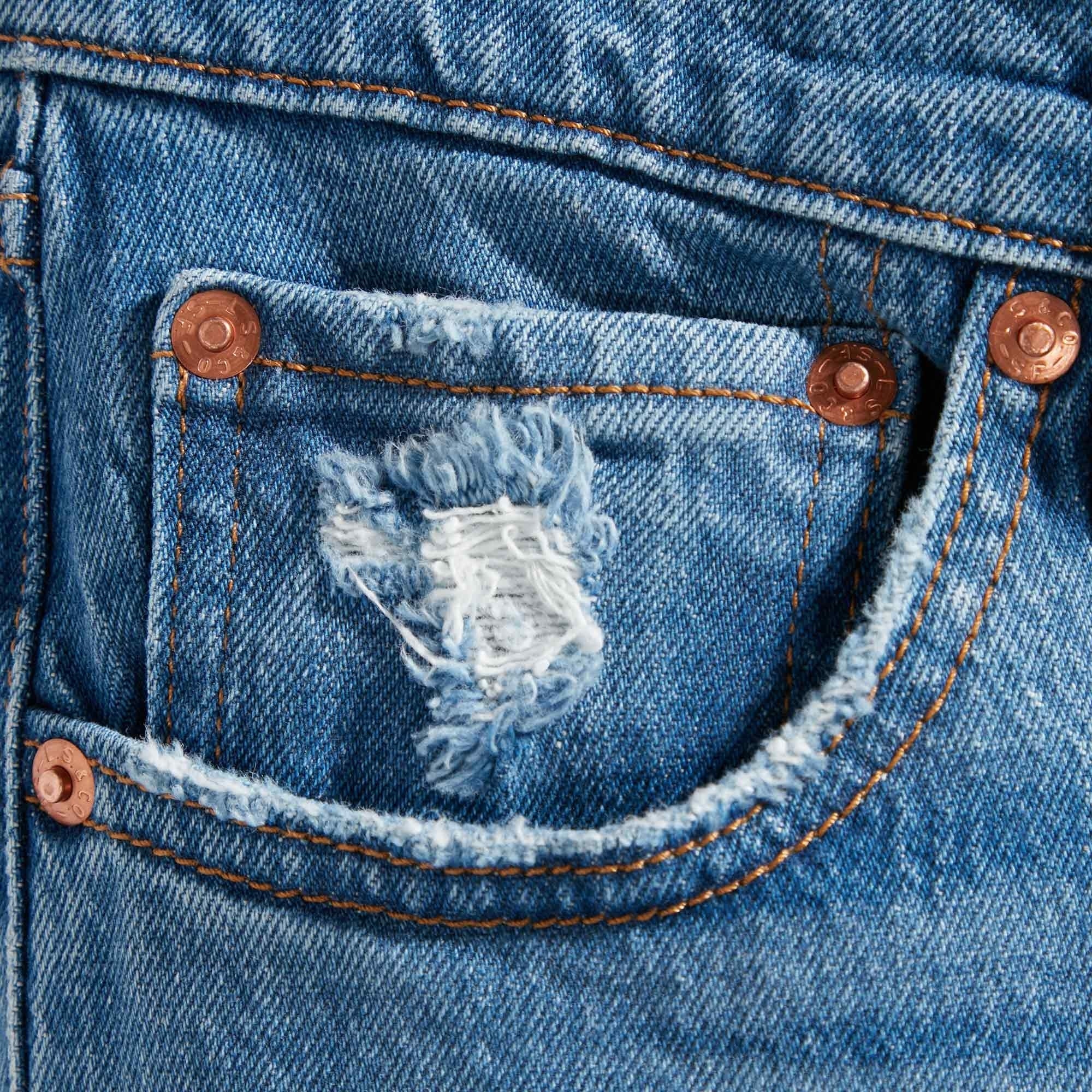 Levi's® Ribcage Straight Ankle Jeans - Denim