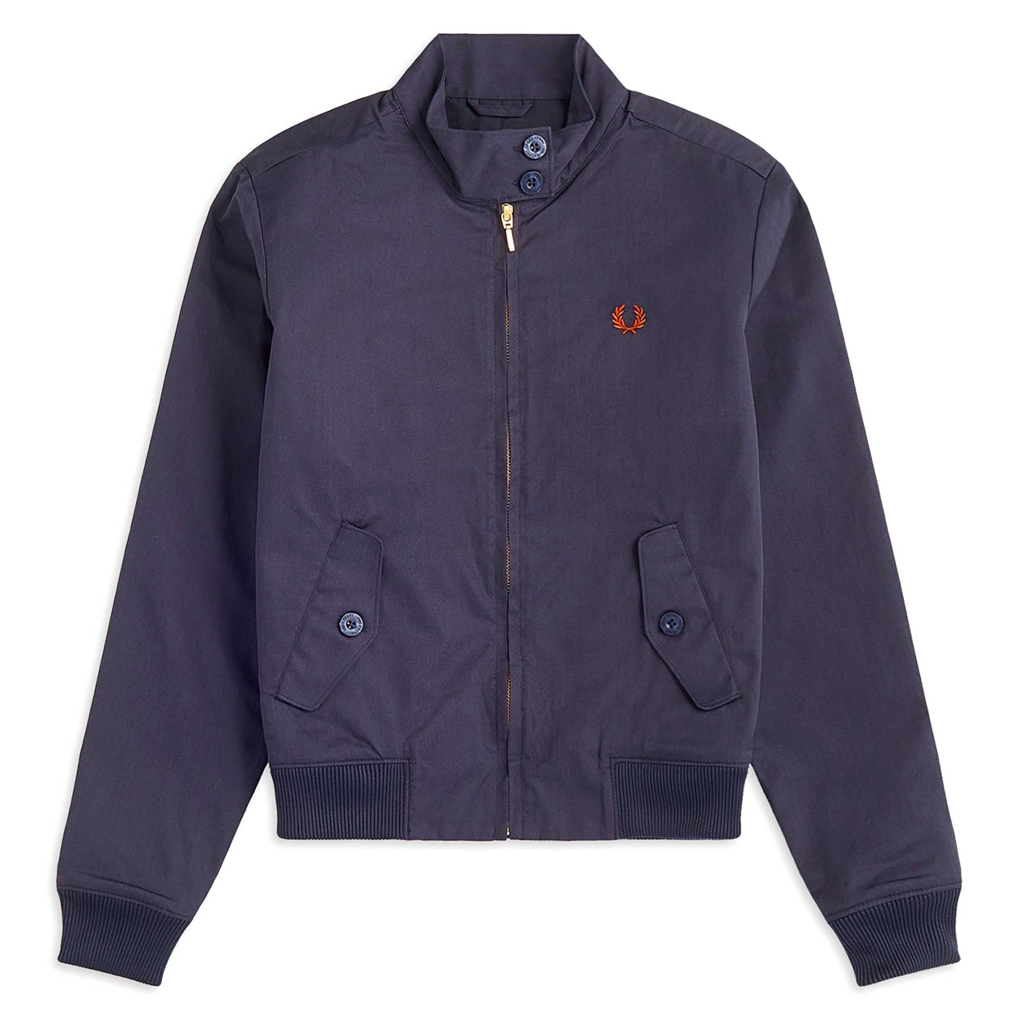Fred Perry Womens Harrington Jacket W - Navy – Stuarts London