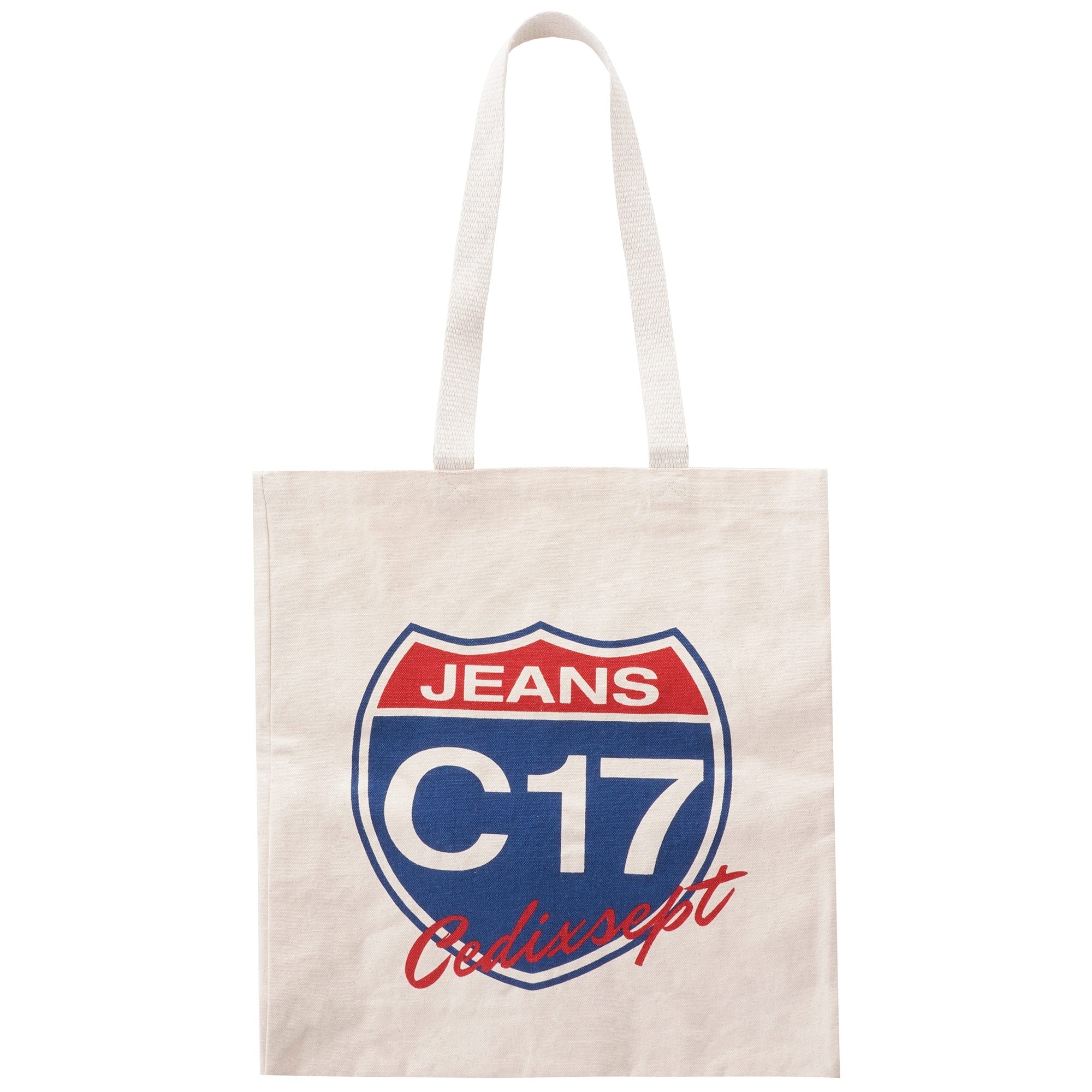 Crest Tote Bag - Natural