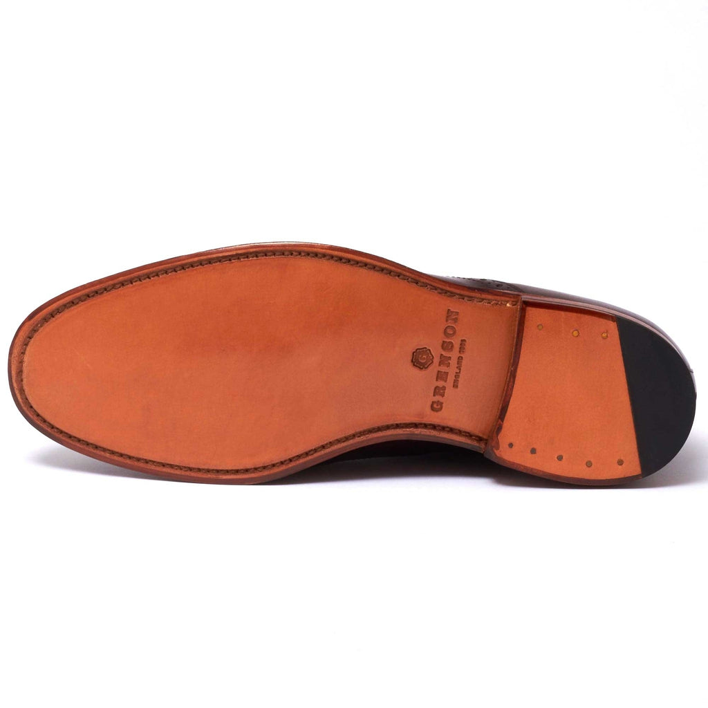 Grenson Matthew Brogue Shoe - Dark Brown