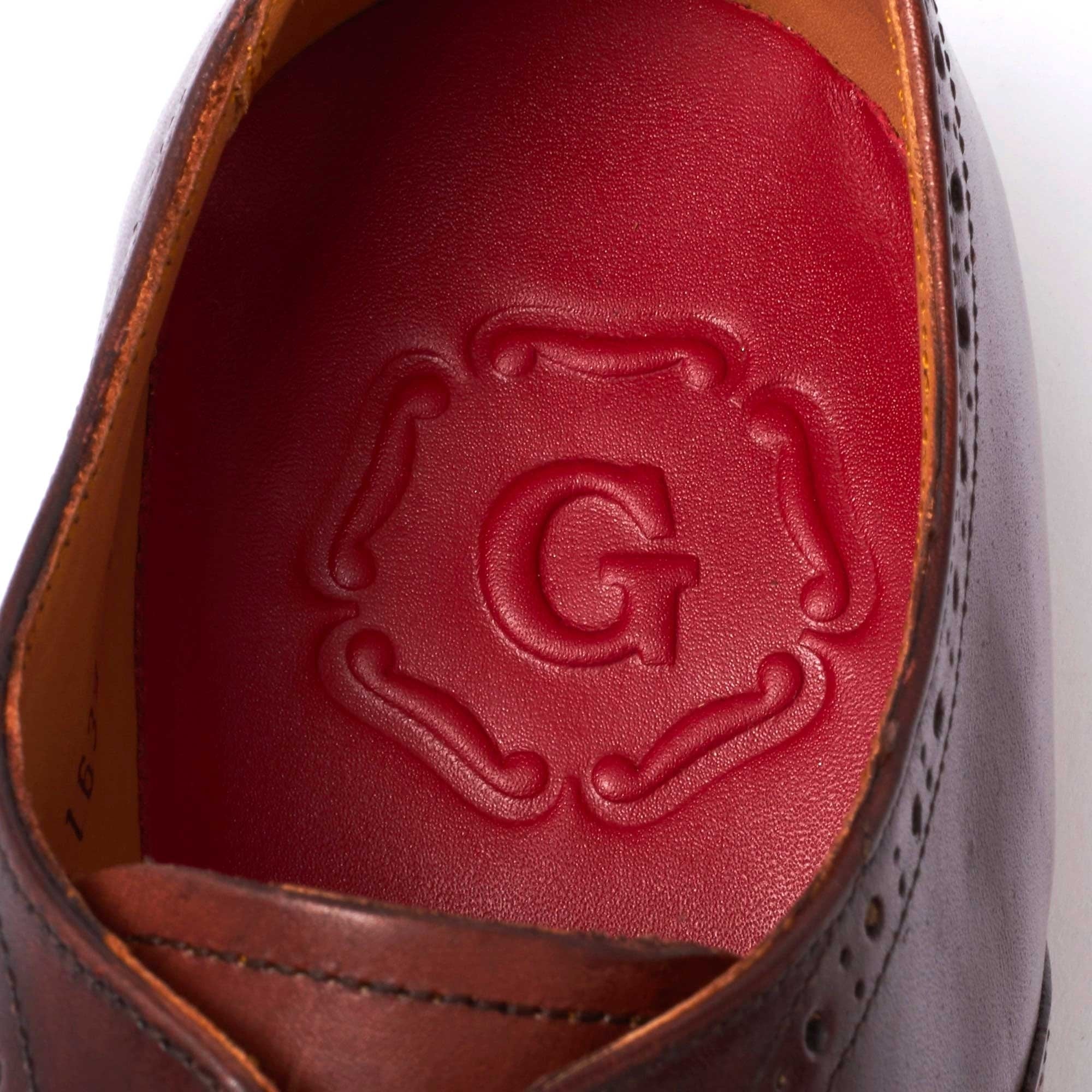Grenson Matthew Brogue Shoe - Dark Brown